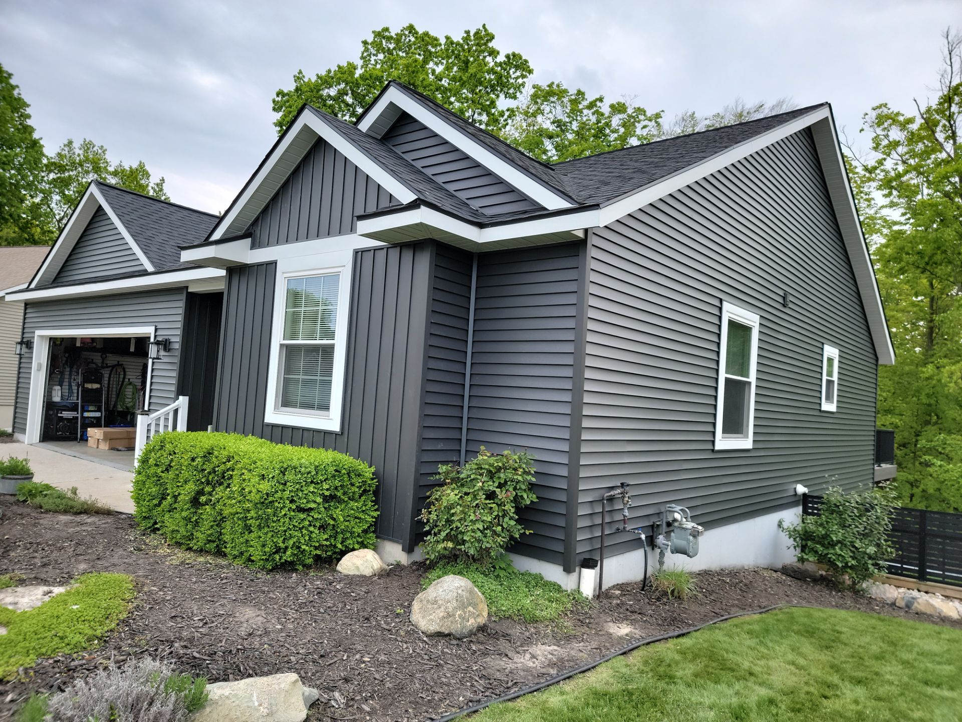 Siding Installation using Royal Brand Siding by Avalon Roofing and Exteriors