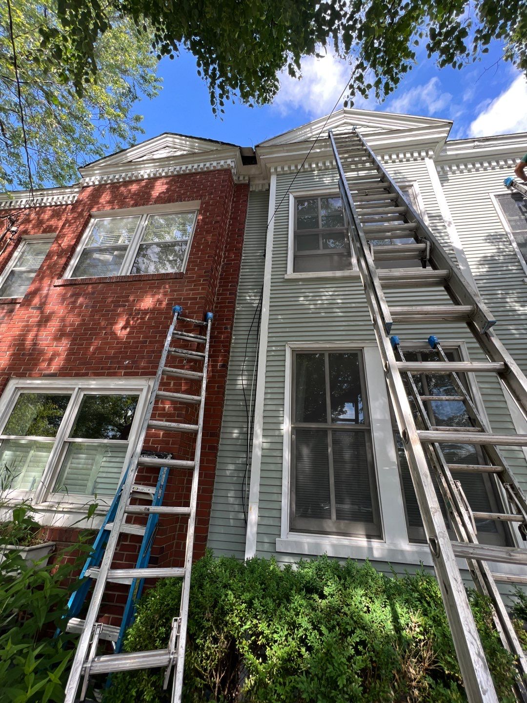 Alexandria: Siding Replacement with Solid Pine Wood Lap Siding by RM Banning, Inc.