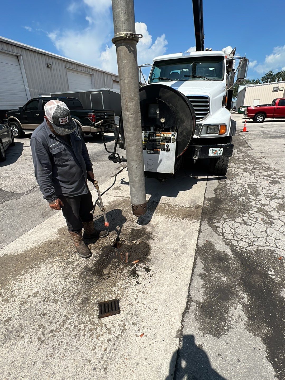 Industrial Park Storm Water System Maintenance by Don Mar, Inc. Storm Water Solutions