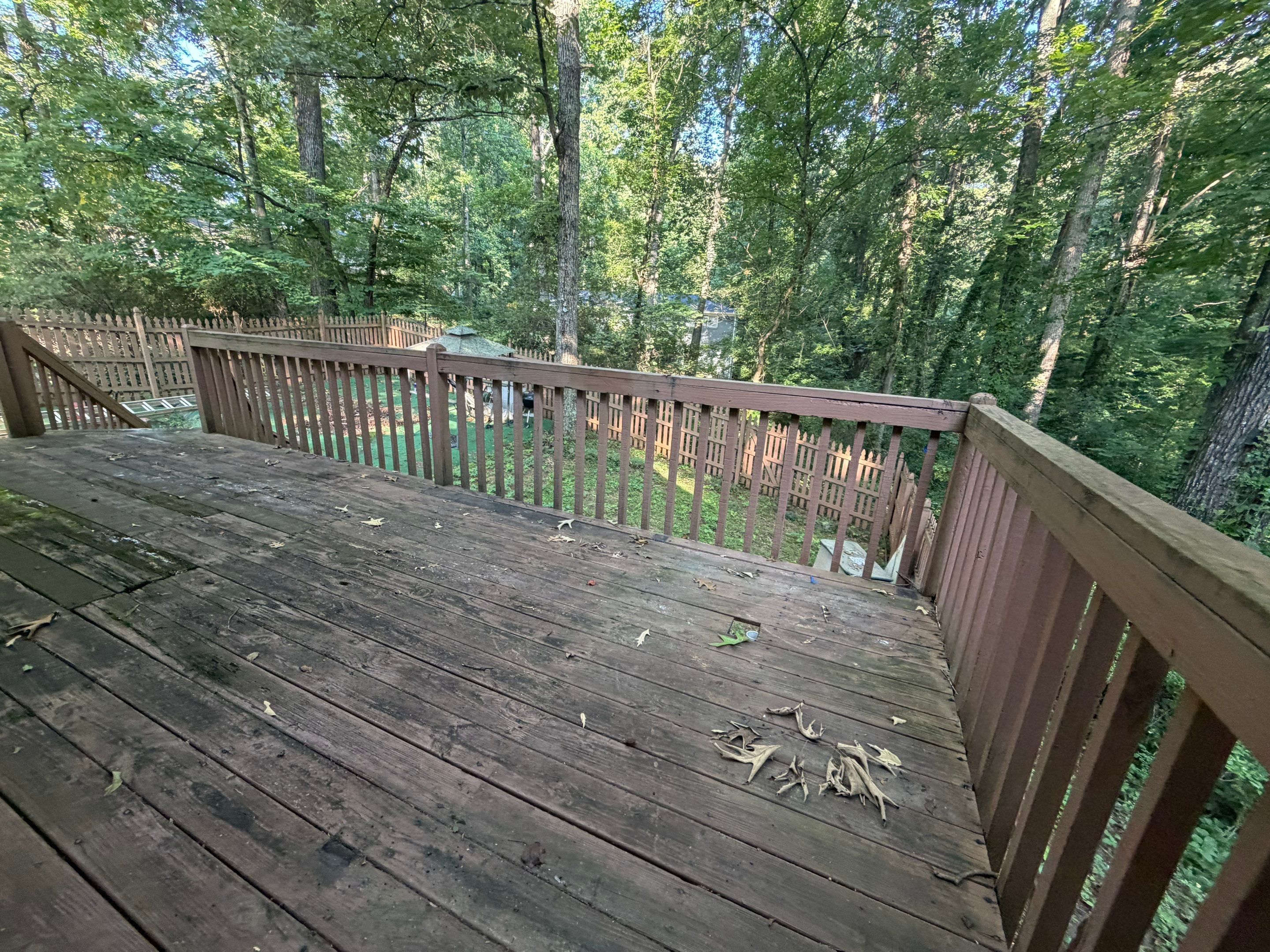 Marietta Deck Replacement with Pressure-Treated Wood and New Stairs by Swift Home Renovations