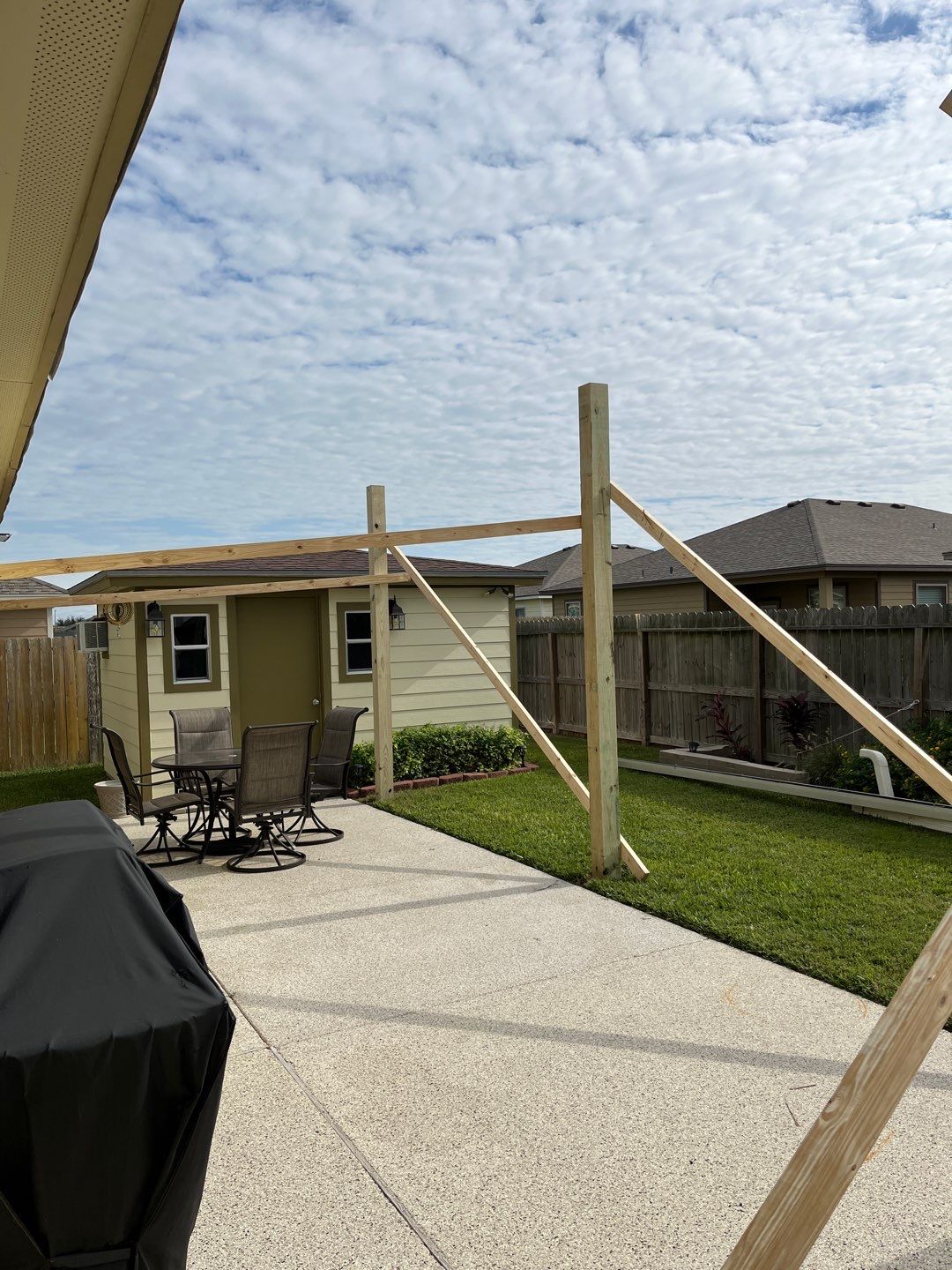 Retirement Shade  by Bayfront Roofing and Construction