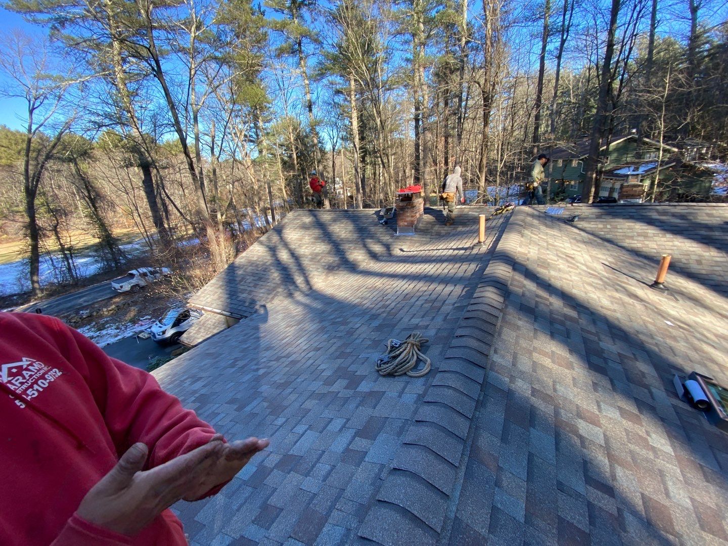 Residential Roofing Installation using Owens Corning TruDefinition by Sensible Home Solutions