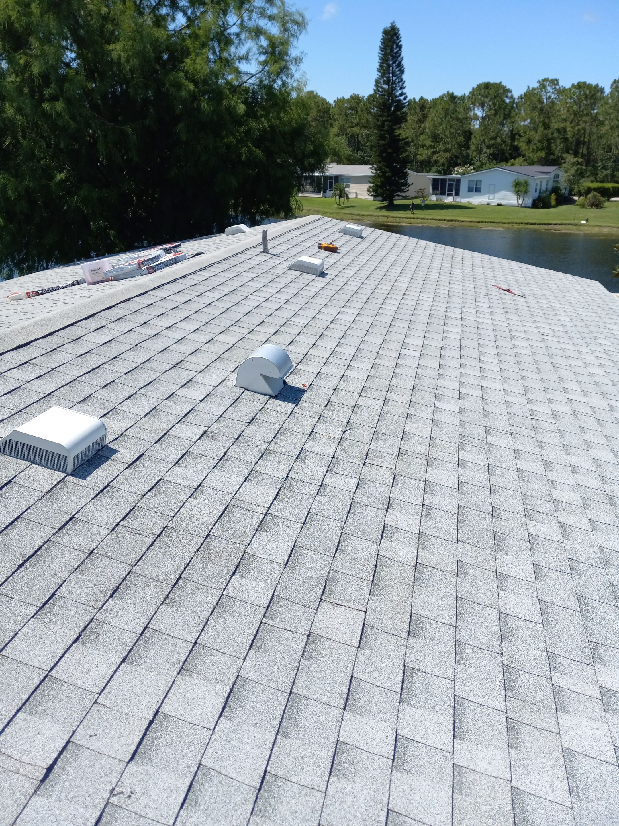 Shingle reroof replacement Ormond Beach FL by Pinnacle Roofing Group