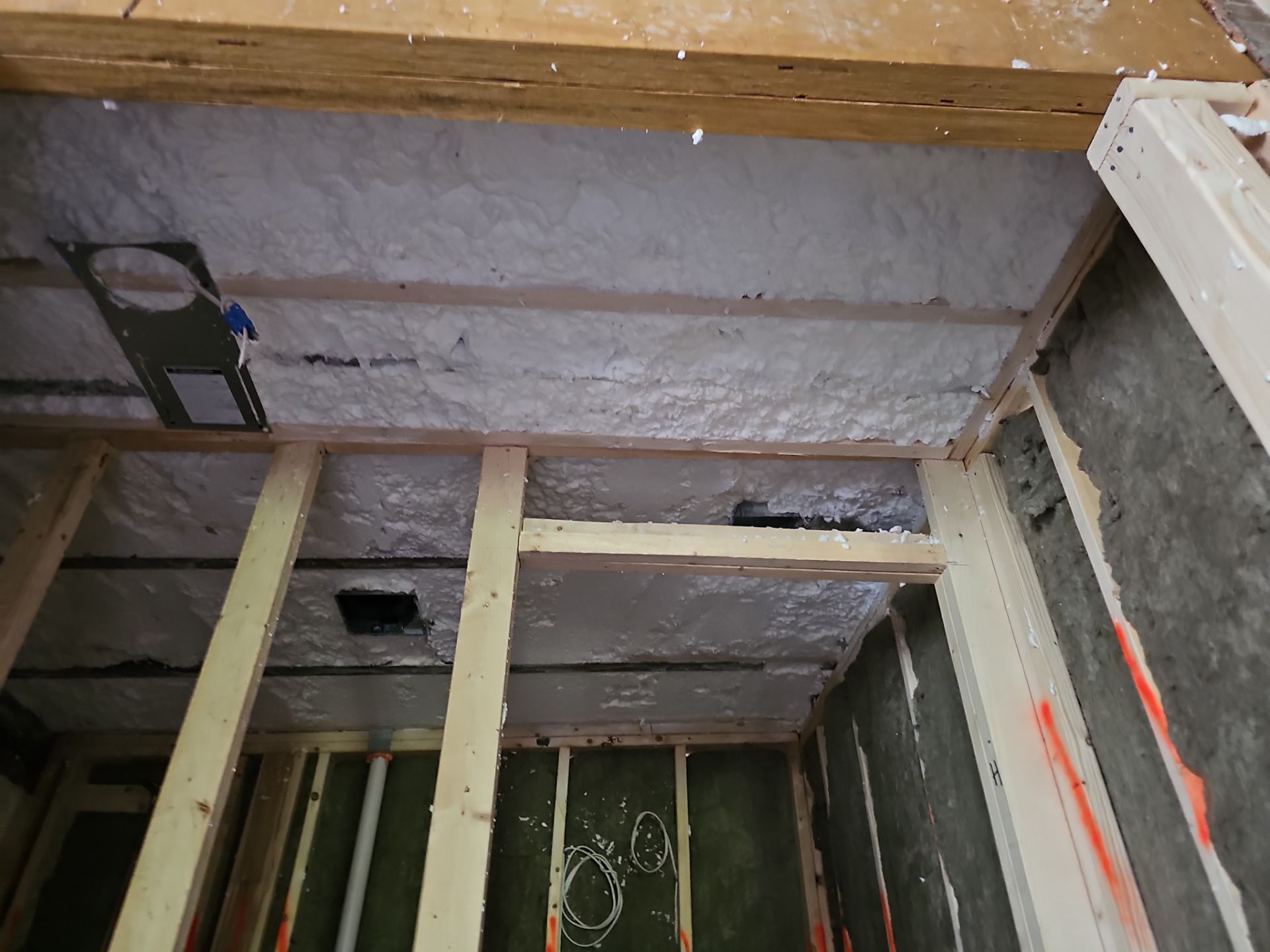 Home Remodel using Closed Cell Spray Foam by NYS Foam & Energy