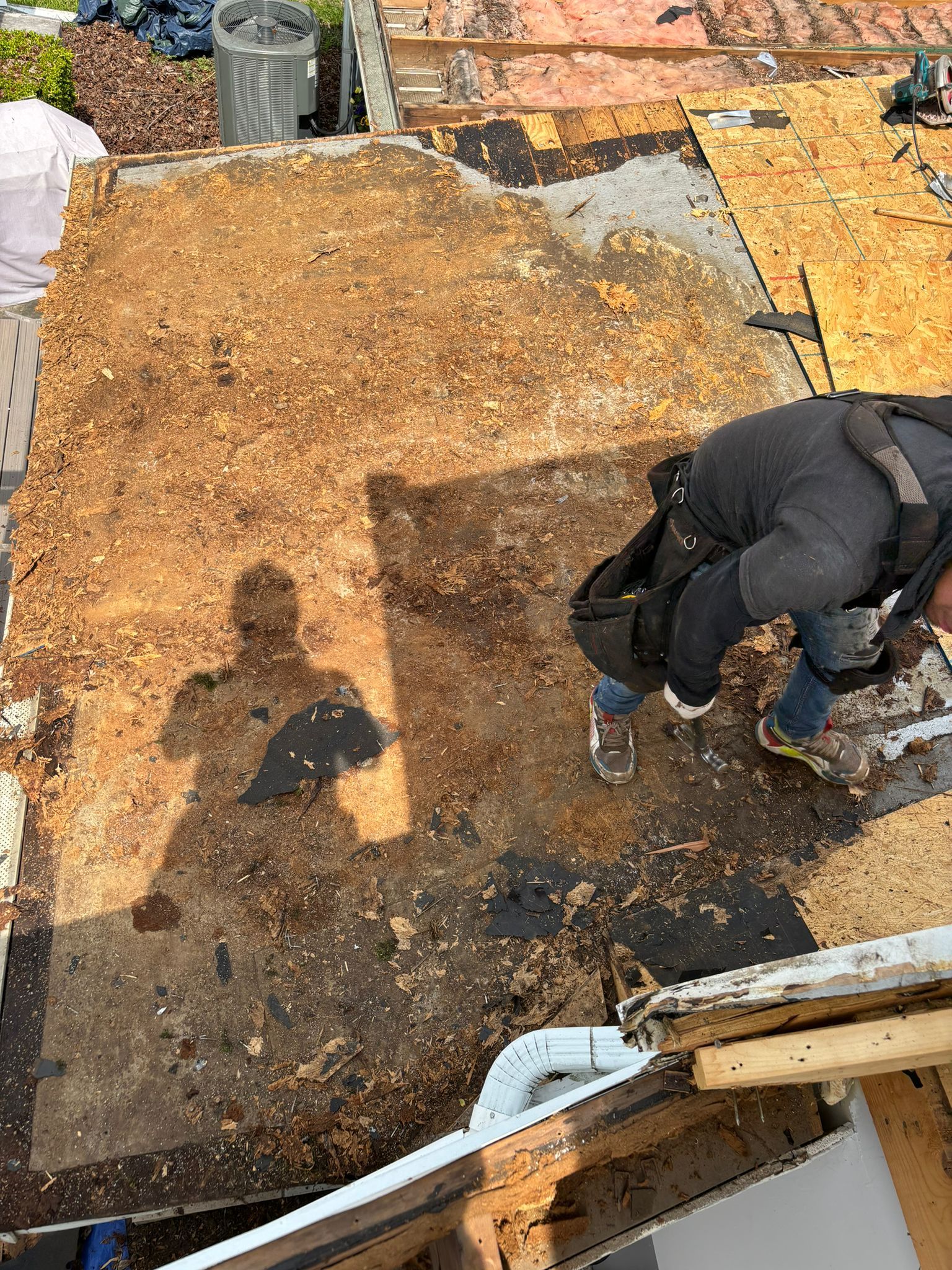 Roof Installation using GAF Timberline HDZ by ExteriorPros