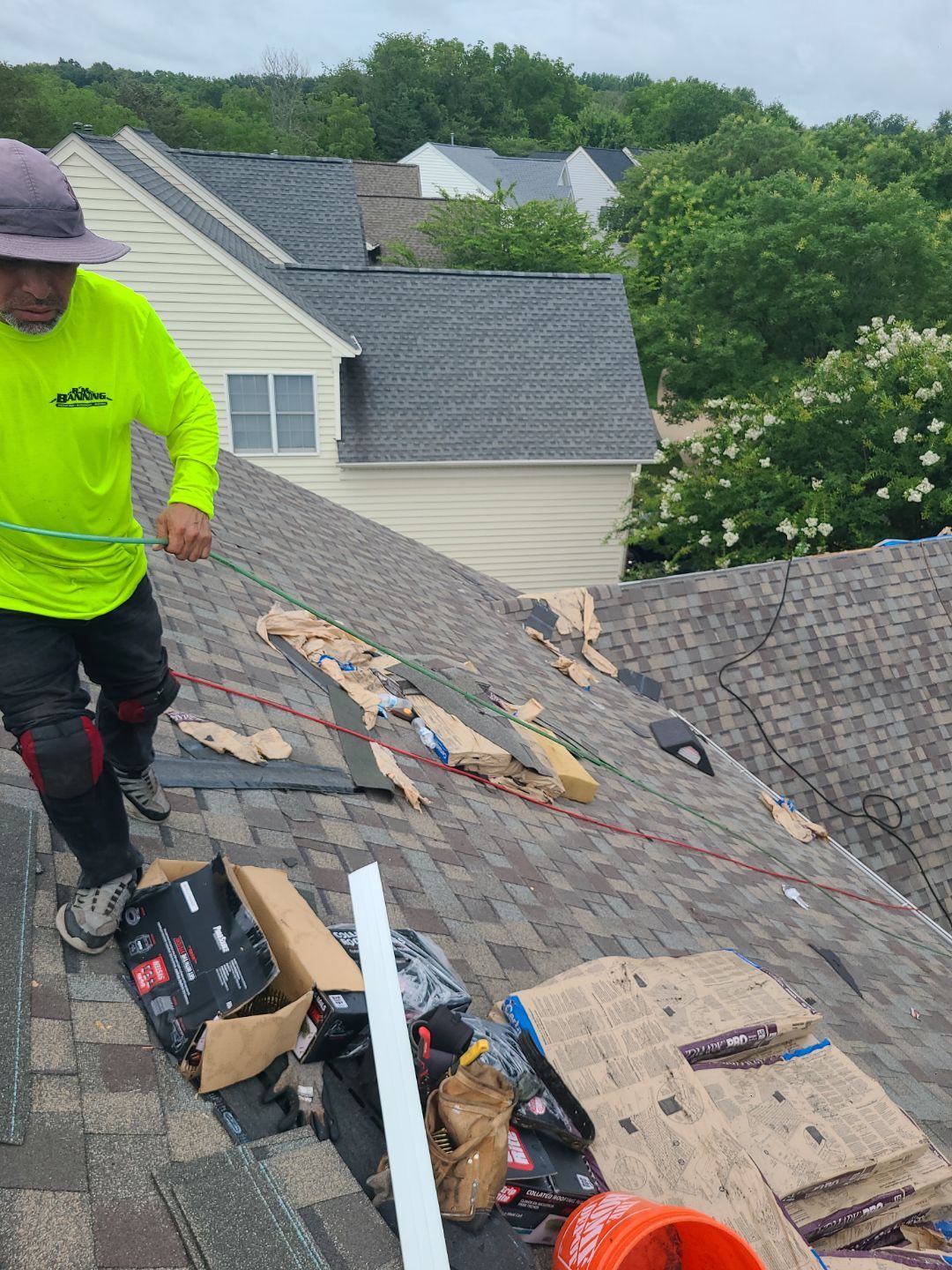 Haymarket: Roof Replacement with CertainTeed Landmark Pro Designer Shingles in Max Def Weathered Wood by RM Banning, Inc.