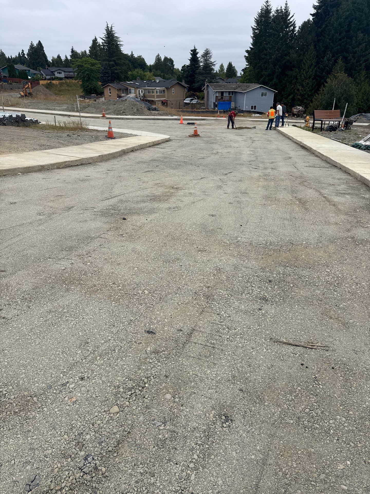 Asphalt Road Repair in Neighborhood  by Jireh Asphalt & Concrete Inc 