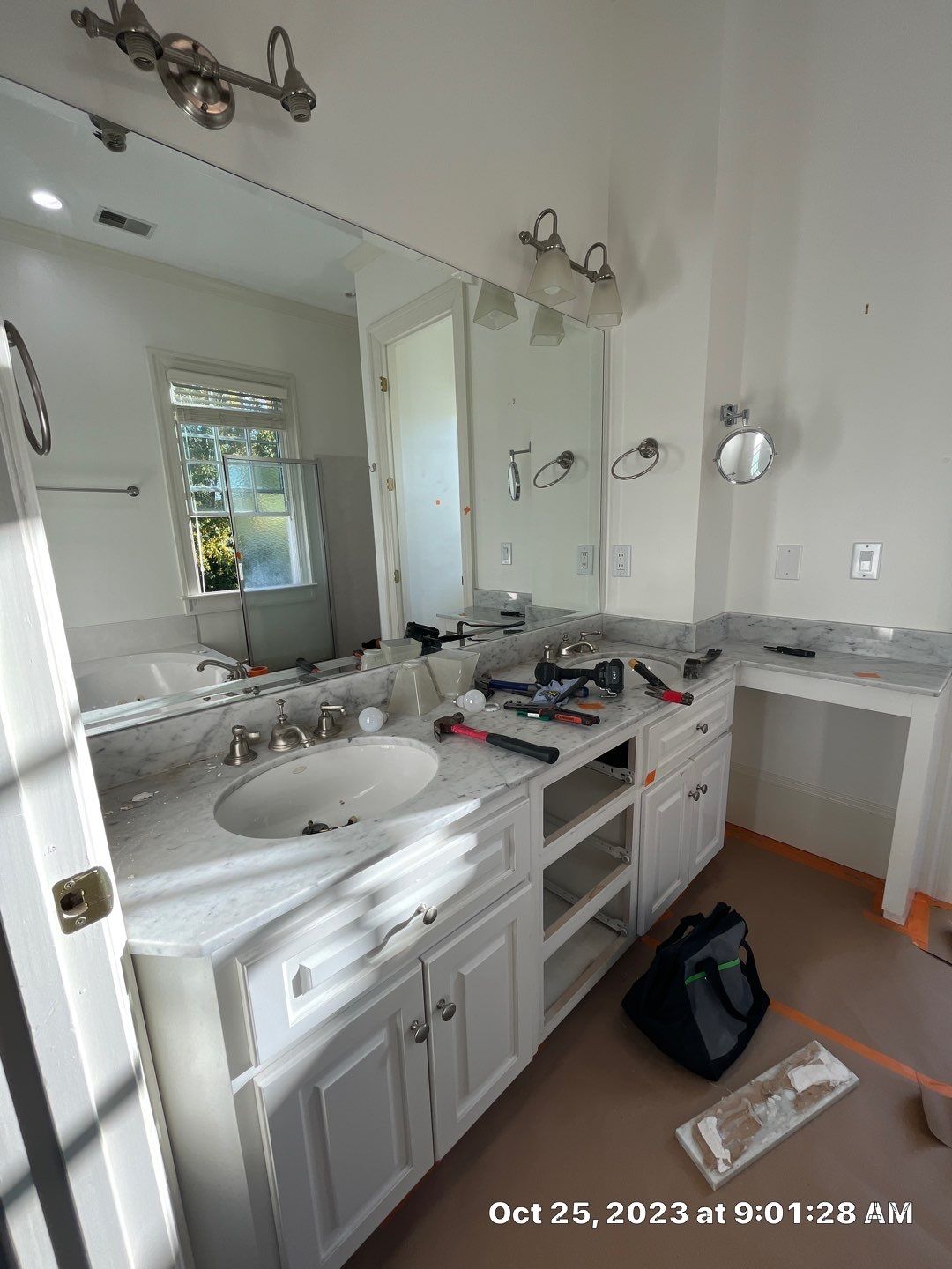 Geaux2Guy Creates a Spa-Like Master Bathroom Retreat in Columbia, SC by Thompson Industrial