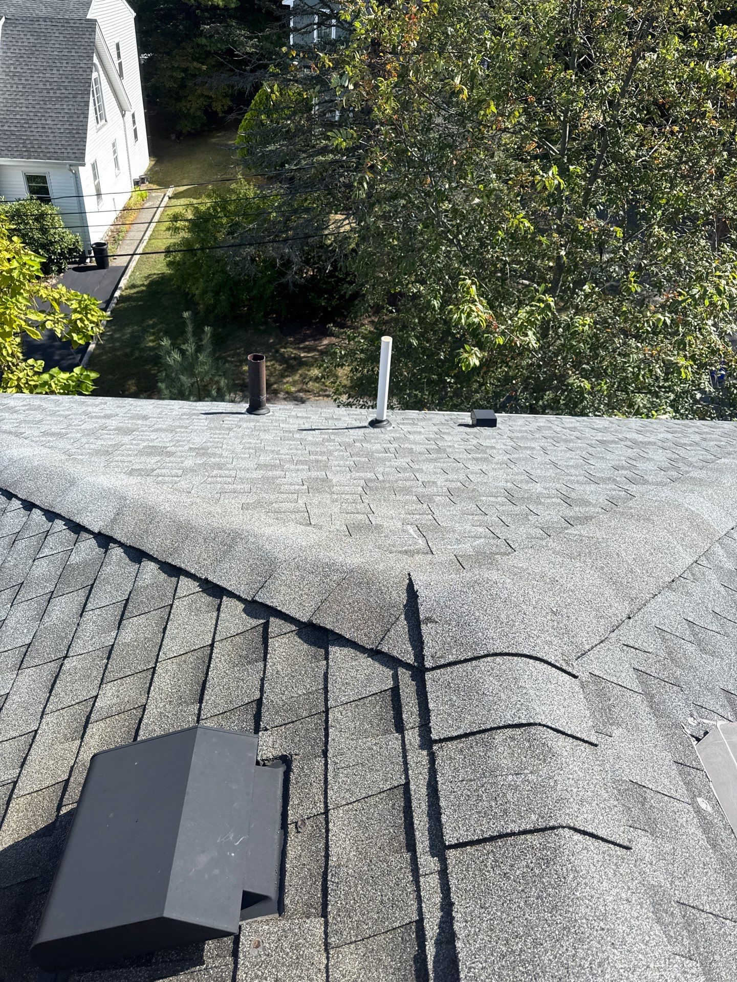 Chimney Area Roof Repair – Lexington, MA by Mighty Dog Roofing of Greater Middlesex County