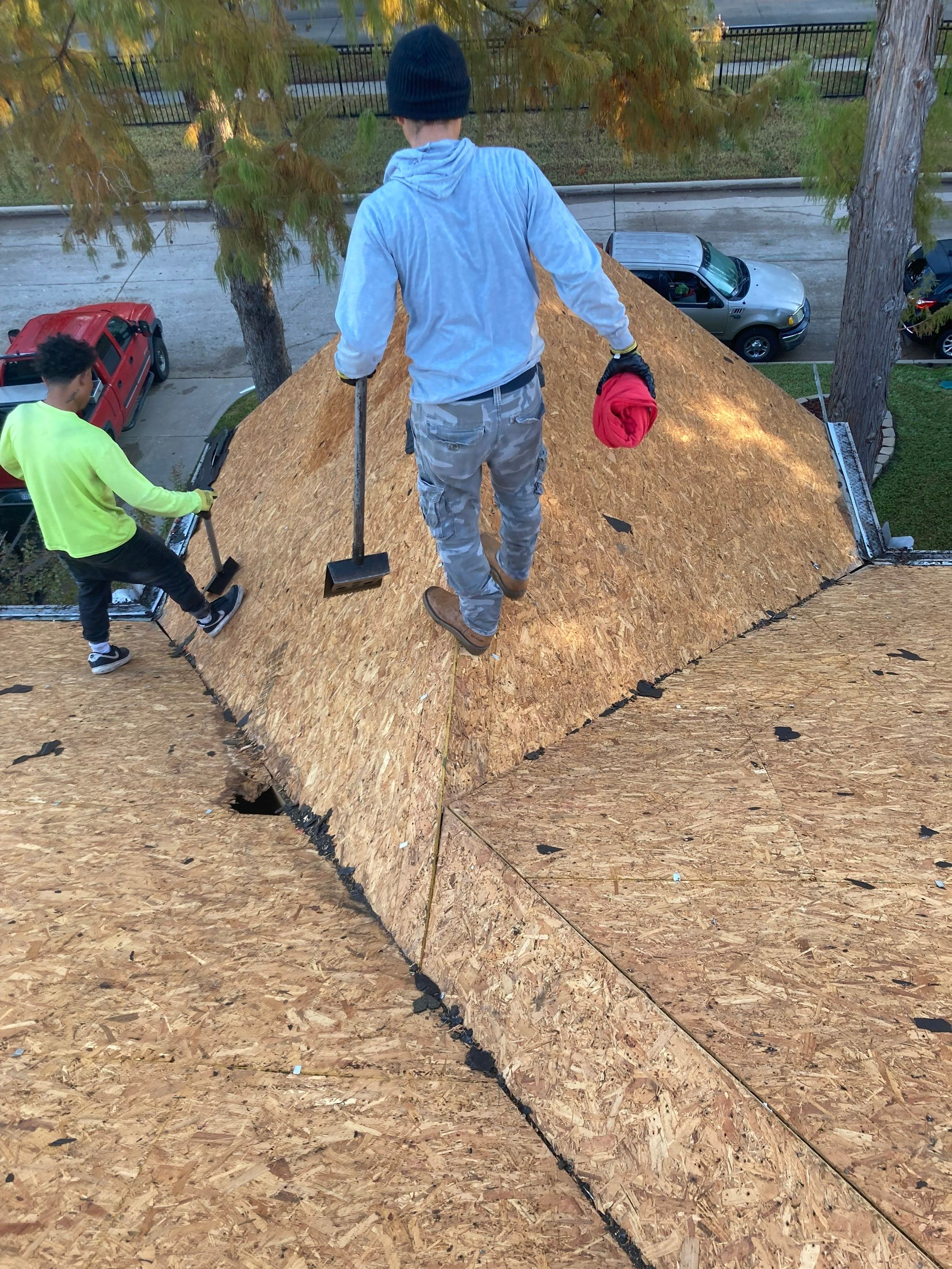 Project in Grand Prairie by Rhino Roofing and General Contracting, LLC