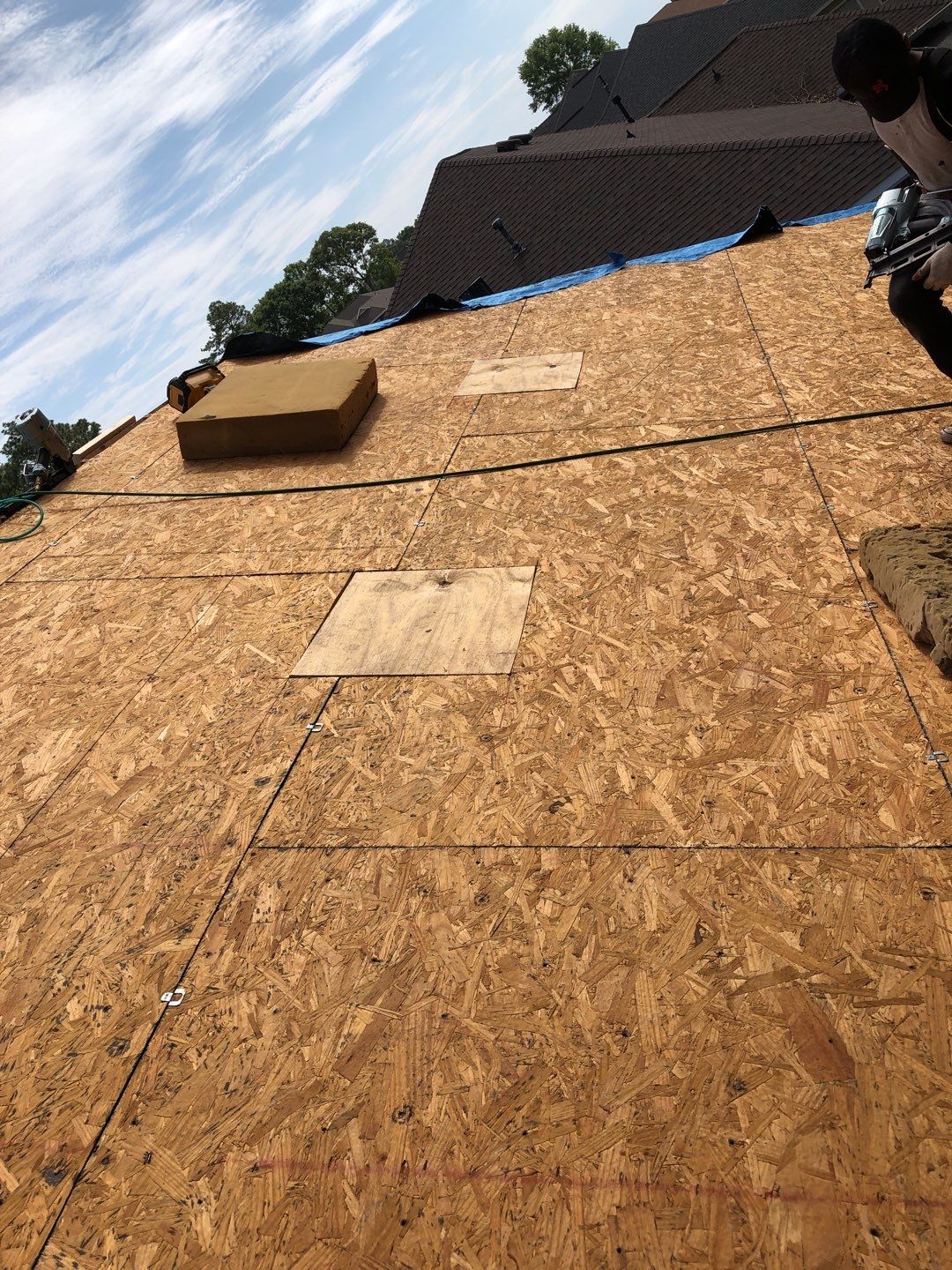Residential Roofing Installation using Roof Replacement by American Roofing & Construction LLC