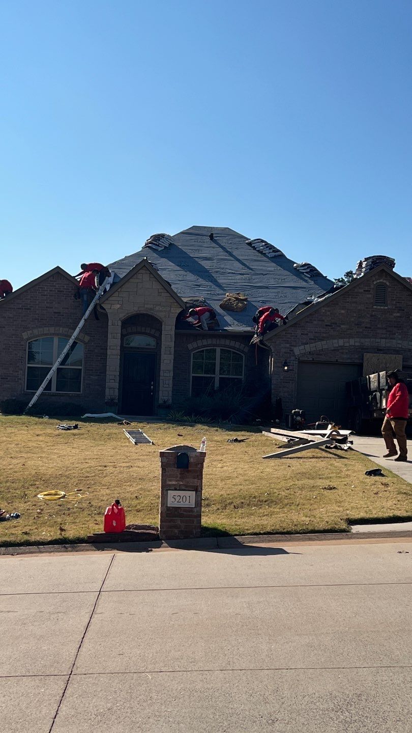 Residential Roofing Installation using GAF Natural Shadow  by A & H Roofing and Contracting