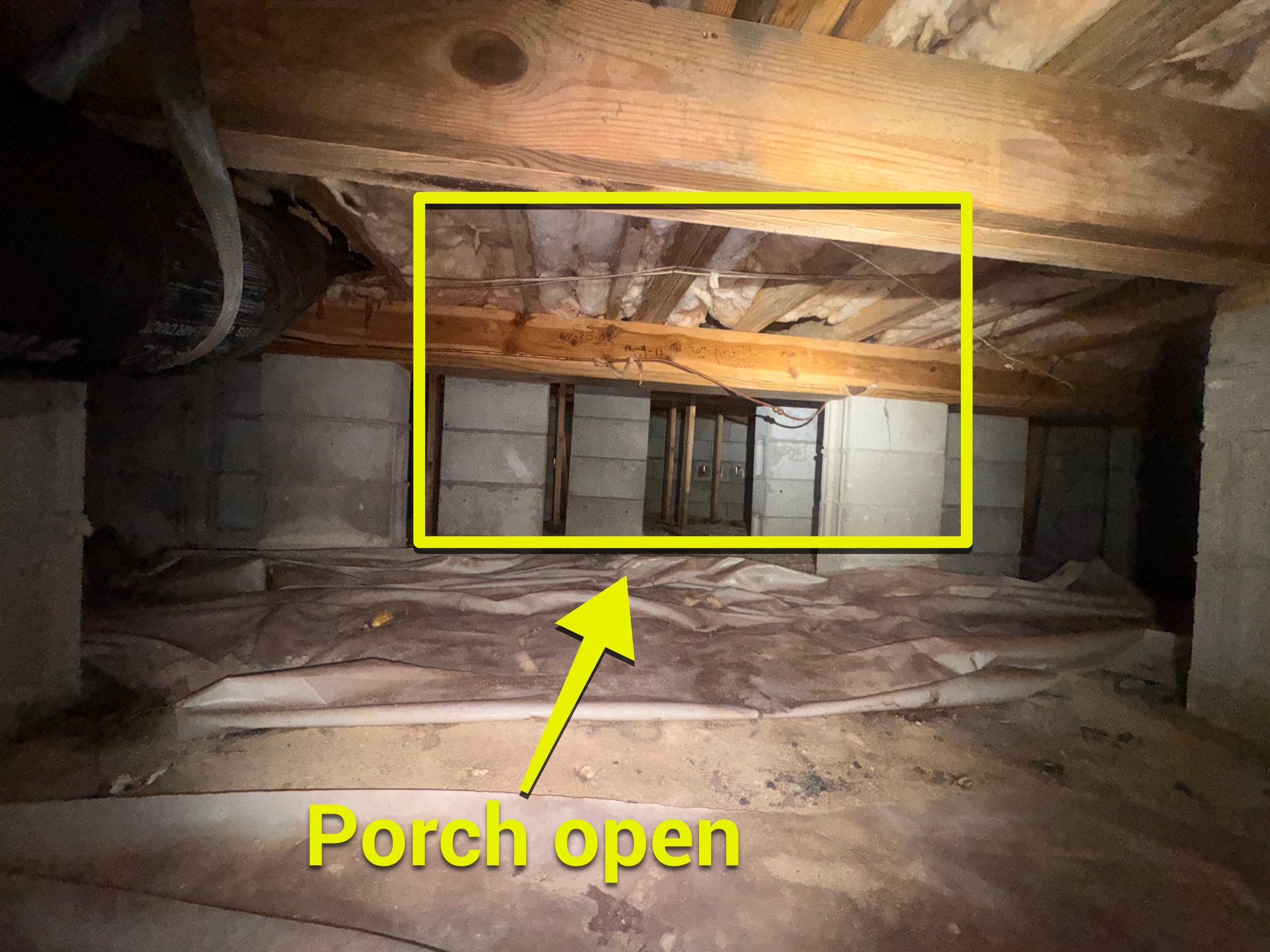 Moisture Barrier, Mold Clean, Structural Repair, Dehumidifier, R19 Insulation. by Impact Crawlspace