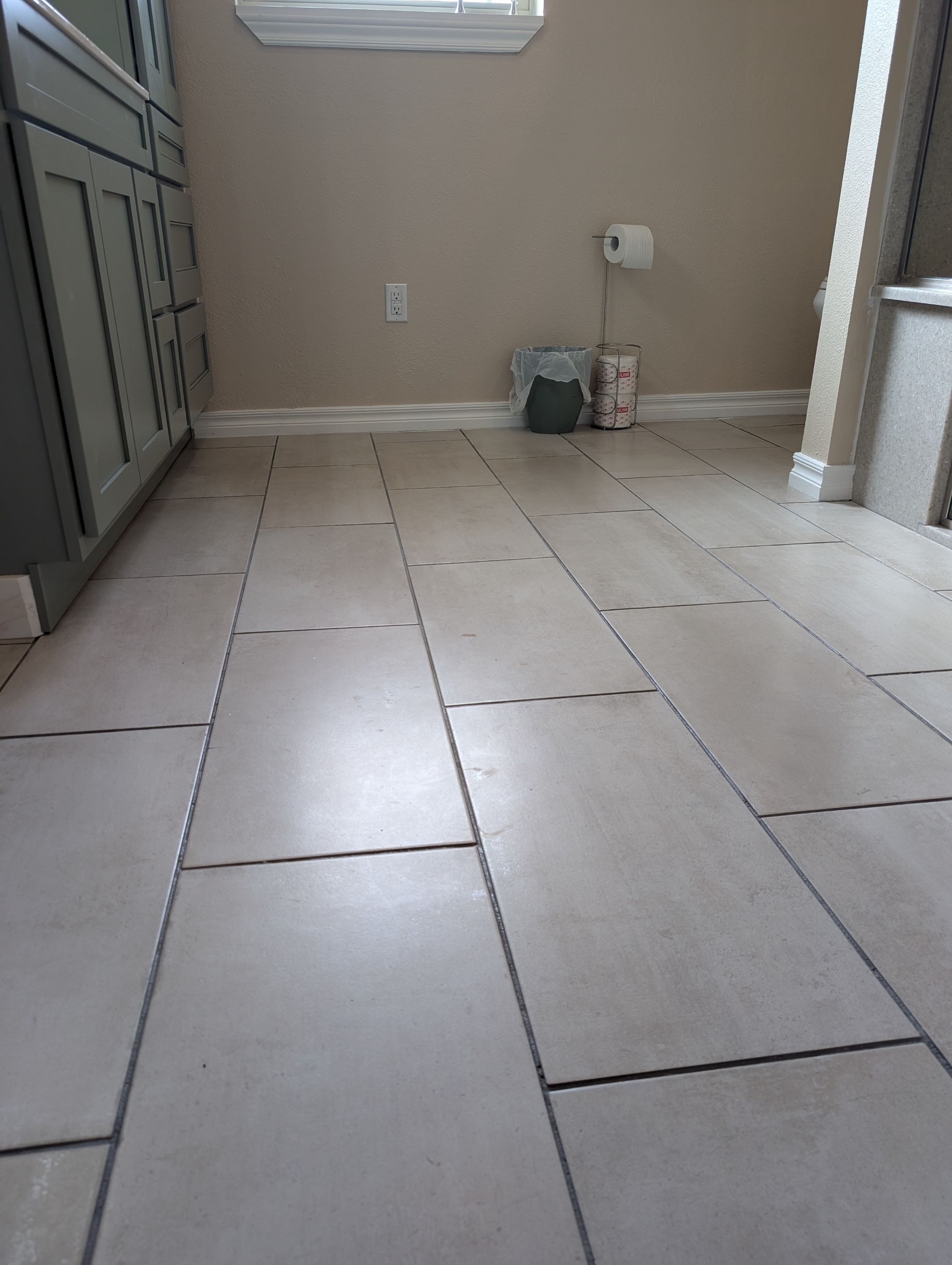 Ledgestone Master Bathroom Reno by Kitchen Works LLC