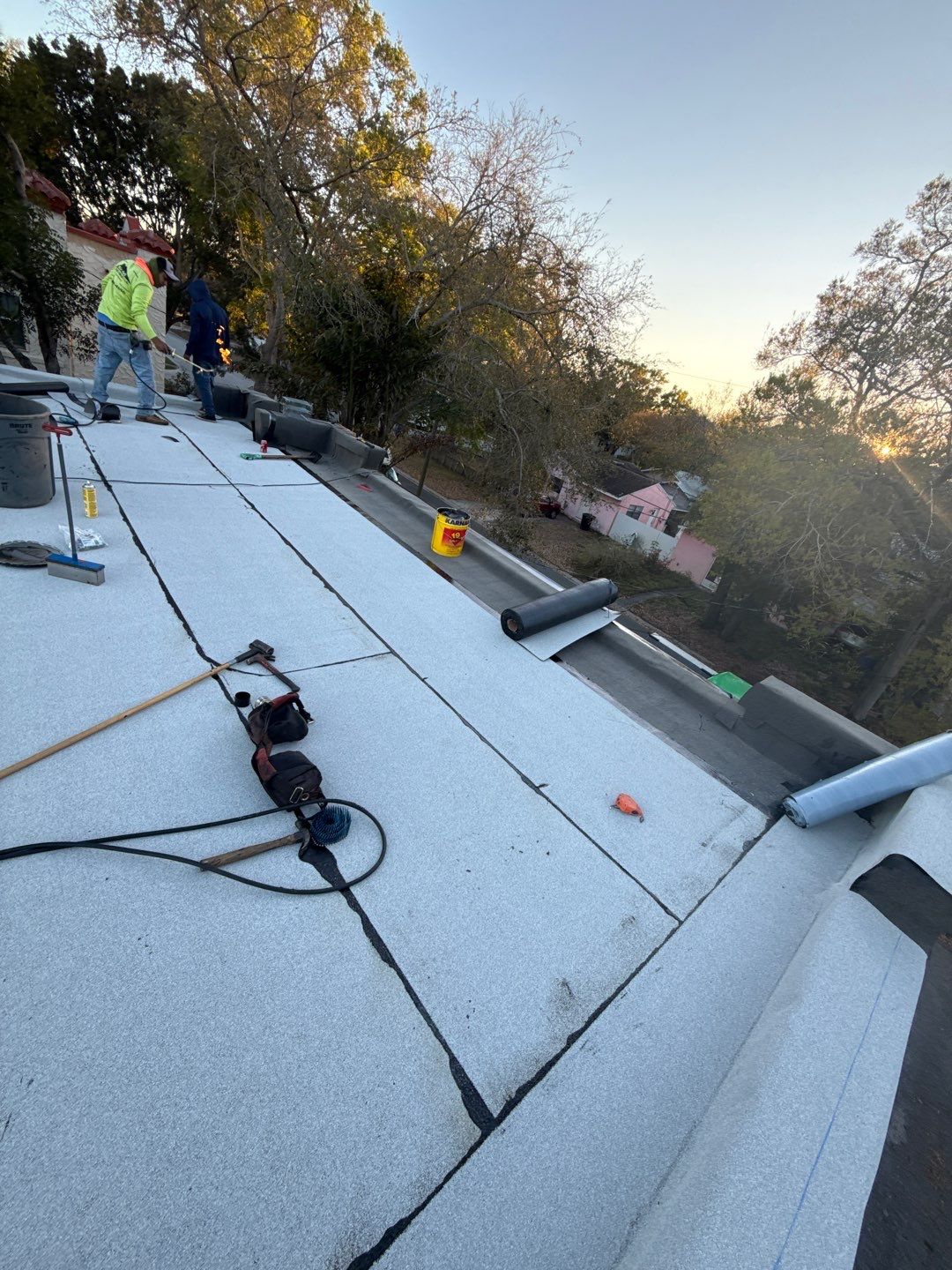 Project in St. Petersburg 33713 by Mitchell Roofing Company LLC