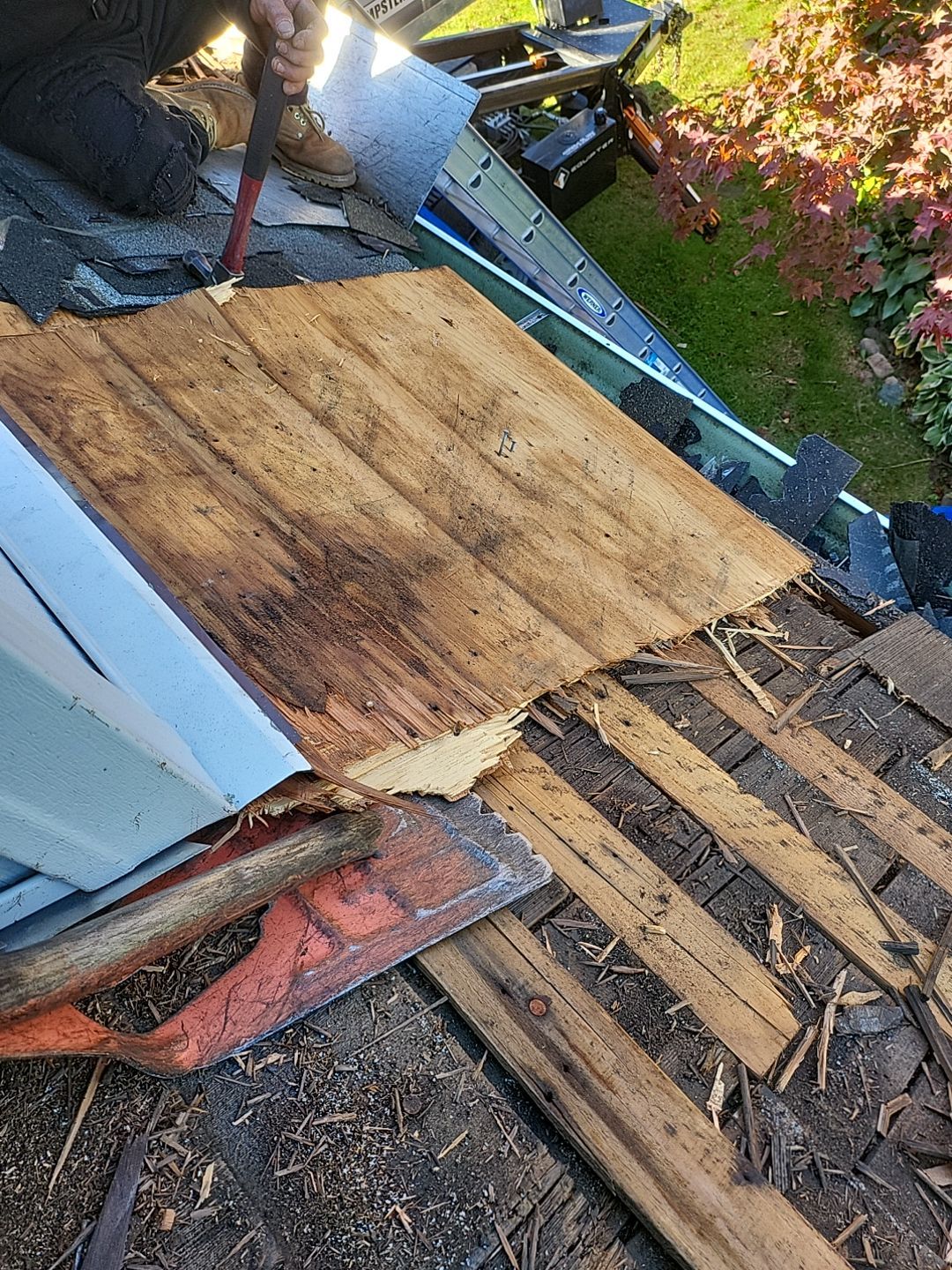 Residential Roofing Installation using Owens Corning Duration Onyx Black by A Plus Exterior