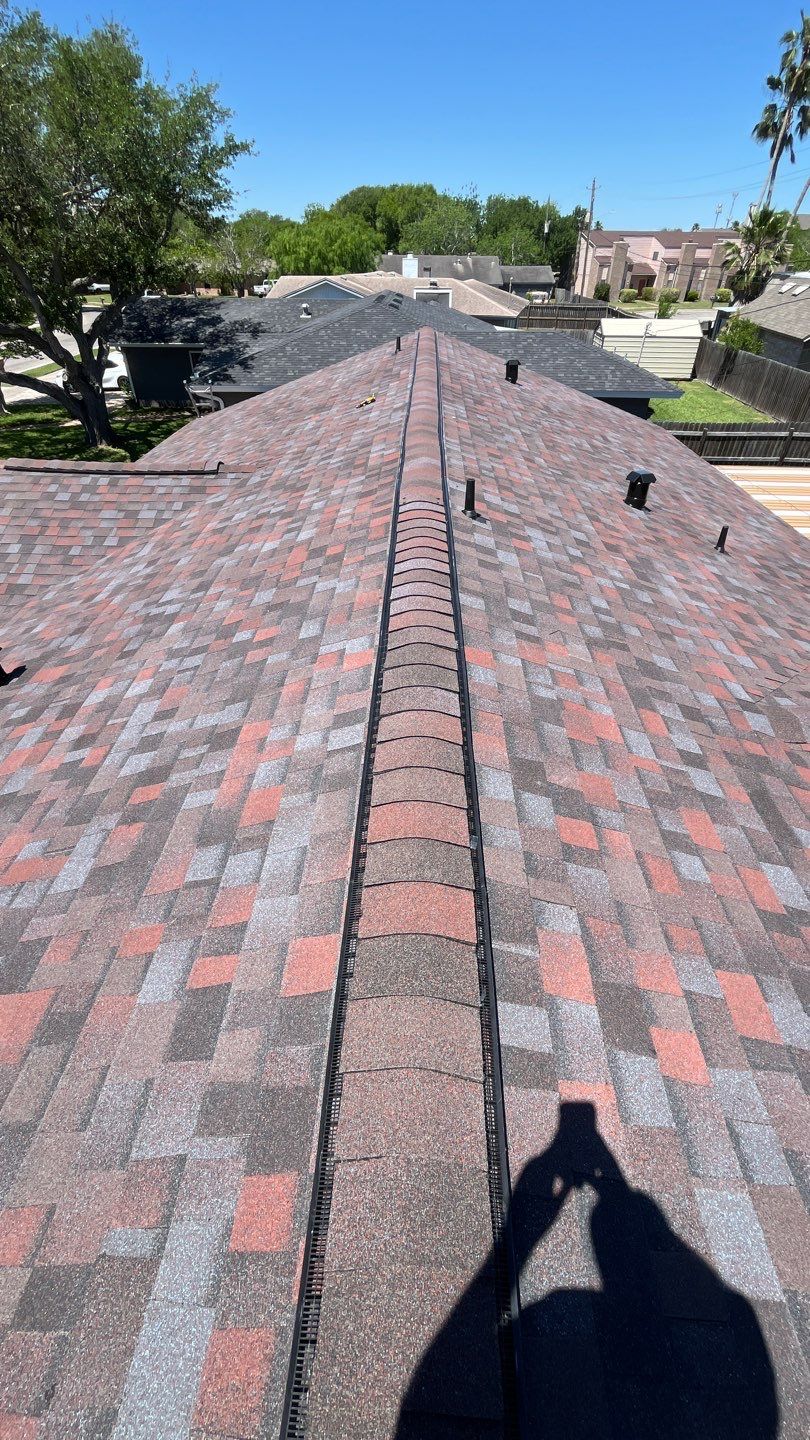 She looks good in Red by Bayfront Roofing and Construction