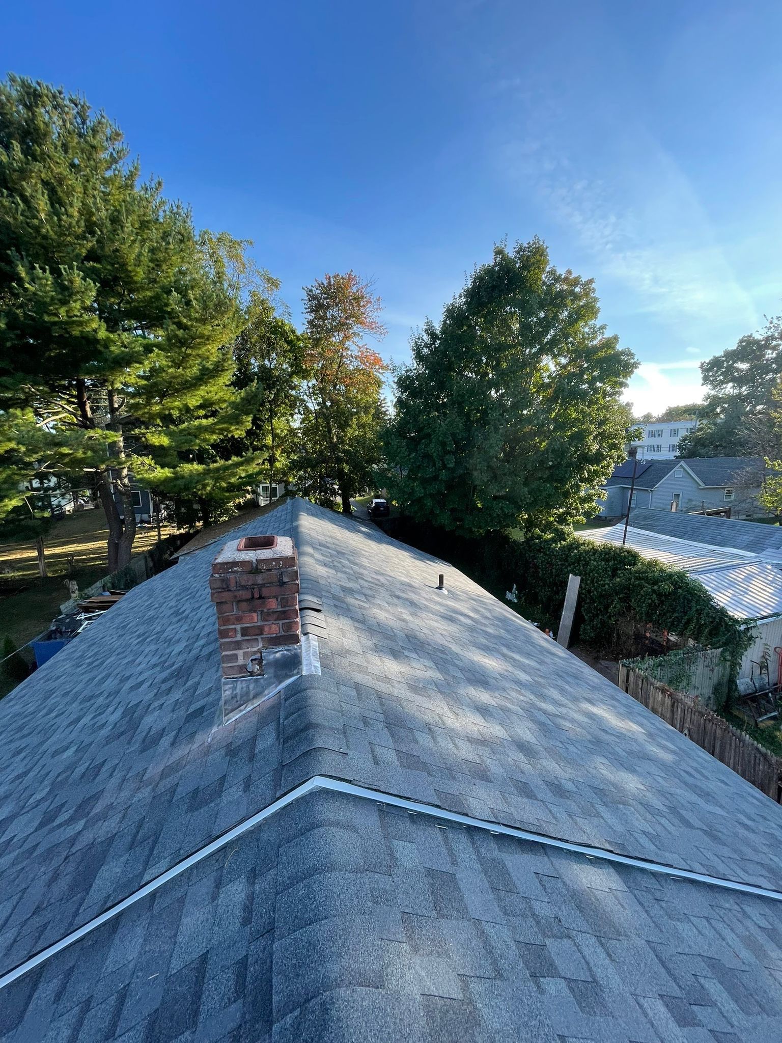 Residential Roofing Installation using Owens Corning TruDefinition Duration - Estate Gray by A Plus Exterior