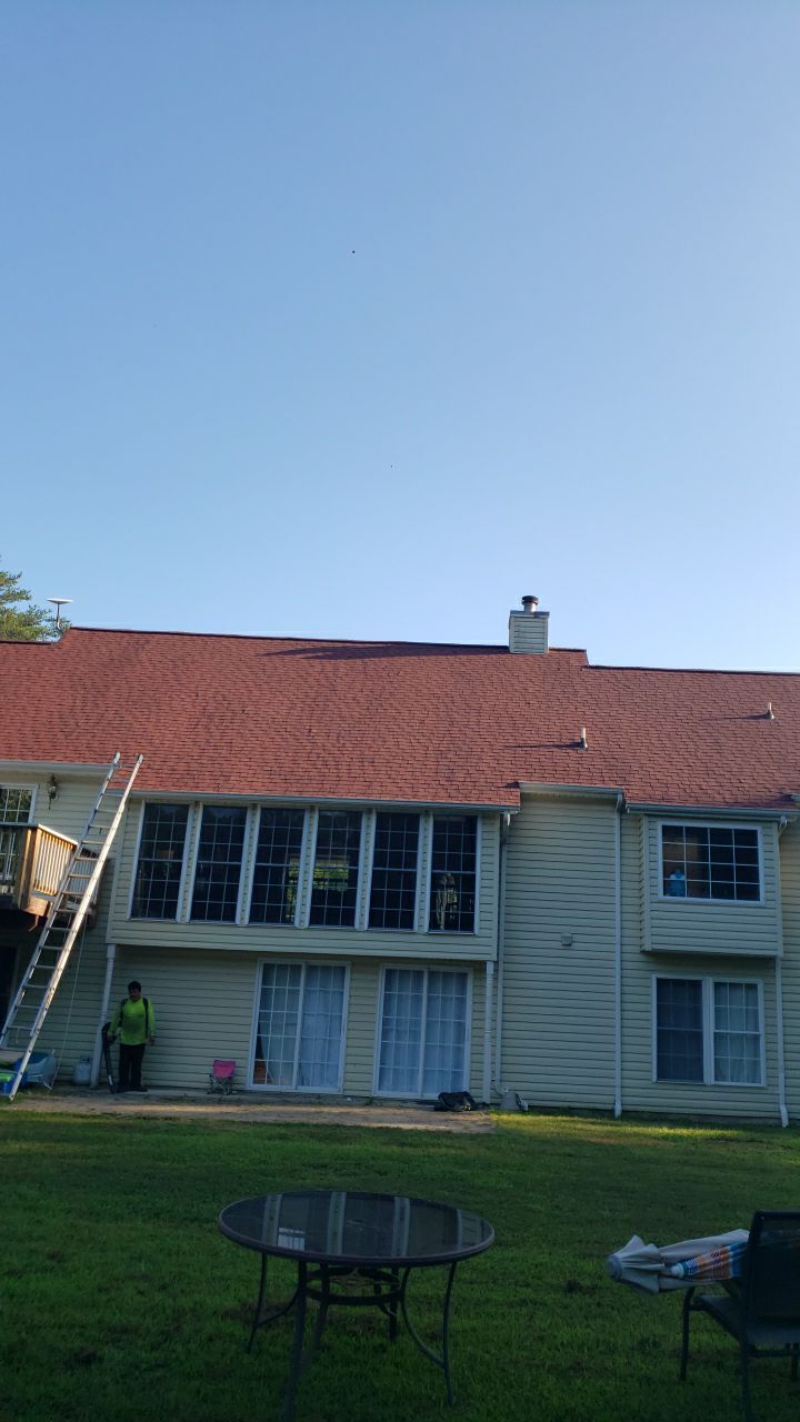 Midland Roof- Certainteed Landmark Pro Max Def Red Oak Designer Shingles by RM Banning, Inc.