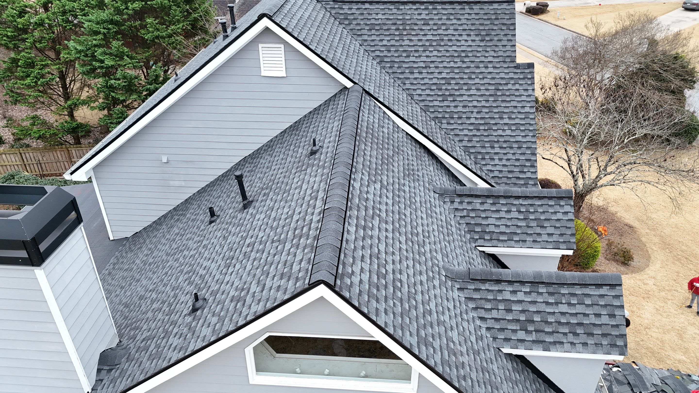 Cumming, GA Roof Replacement GAF Timberline UHDZ Charcoal by Reset Roofing
