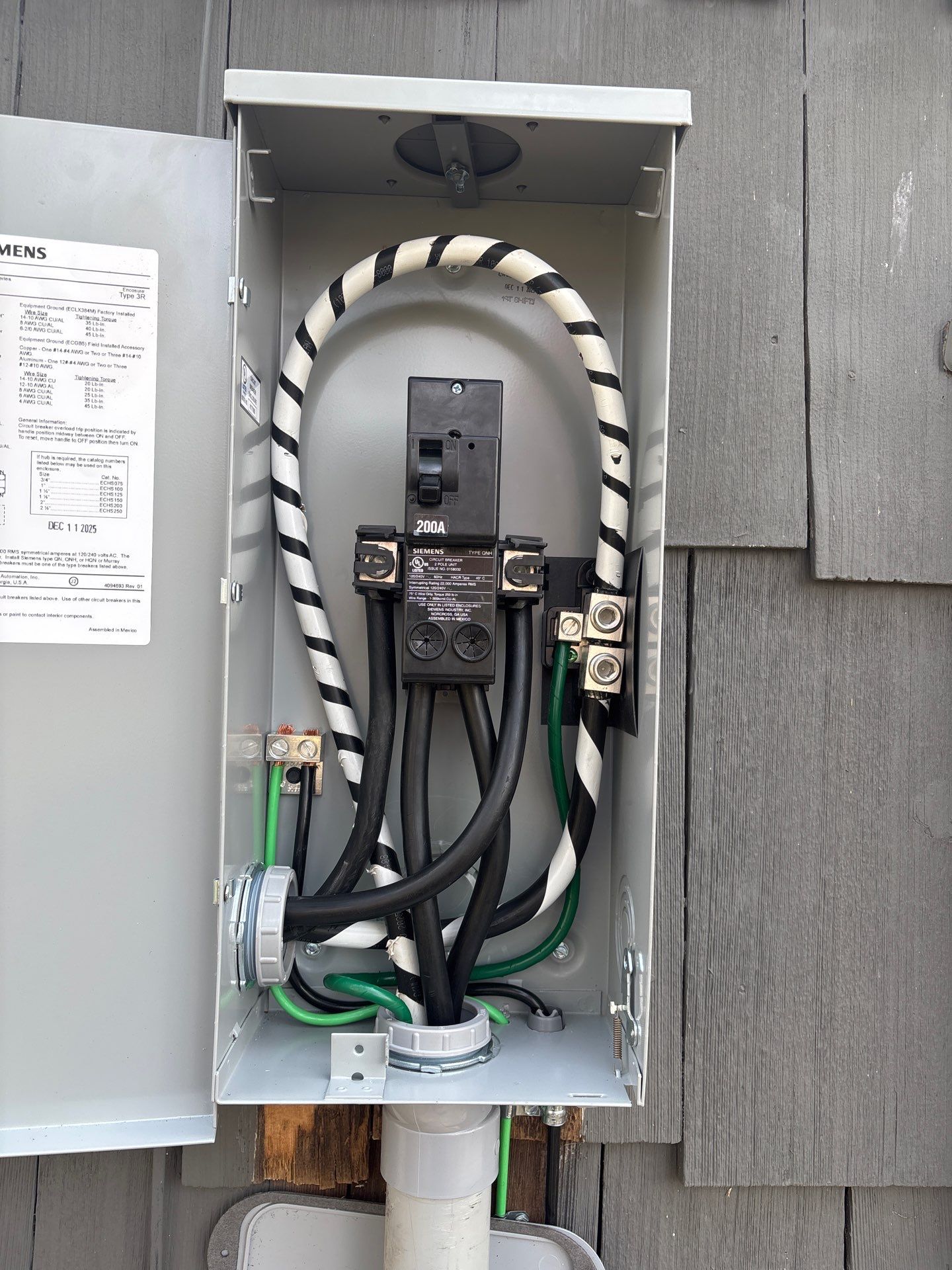 Meter, Disconnect & Garage Sub-Panel by Spartan Home Pros