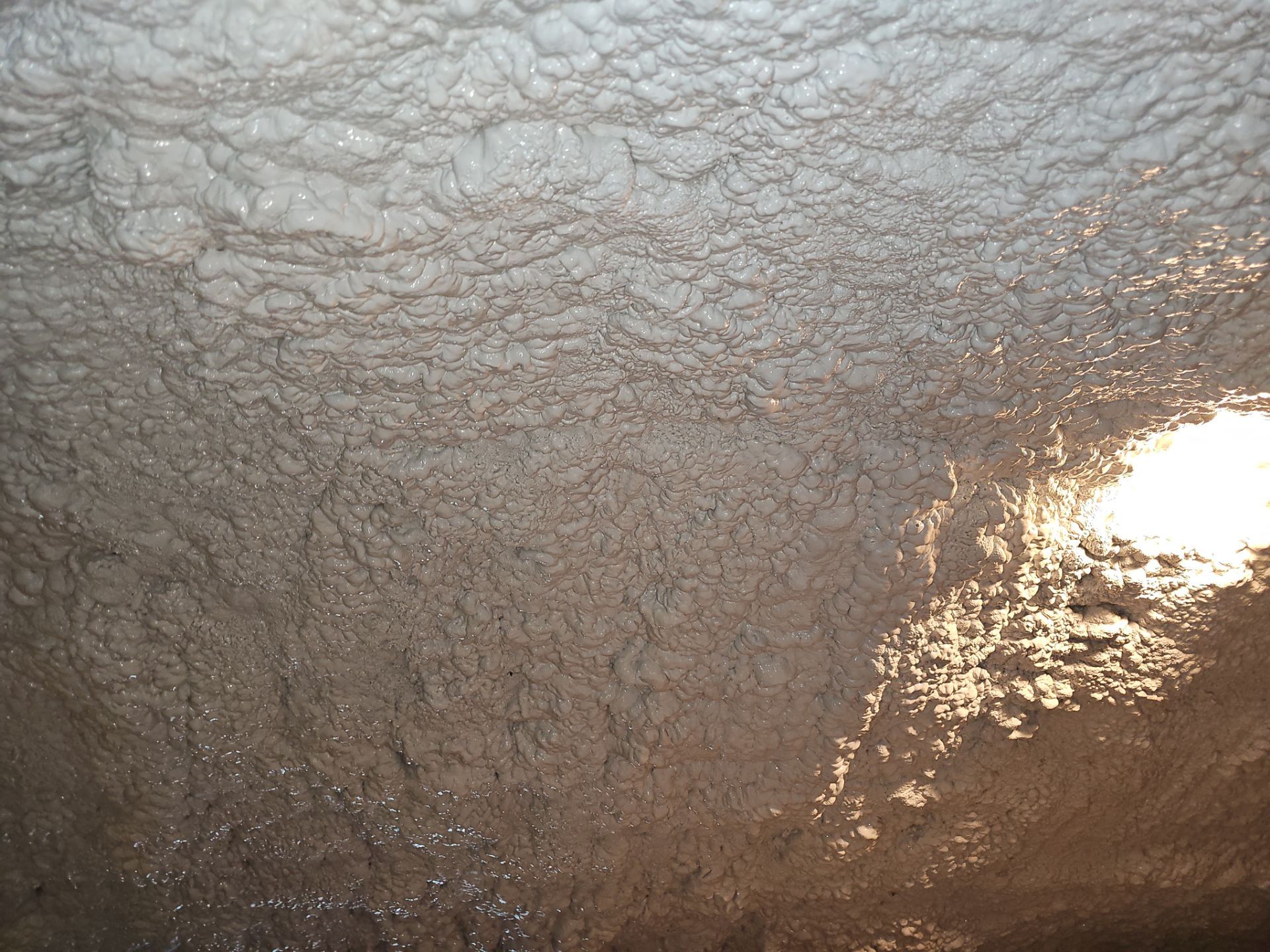 Basement Exterior Walls using Closed Cell Spray Foam by NYS Foam & Energy