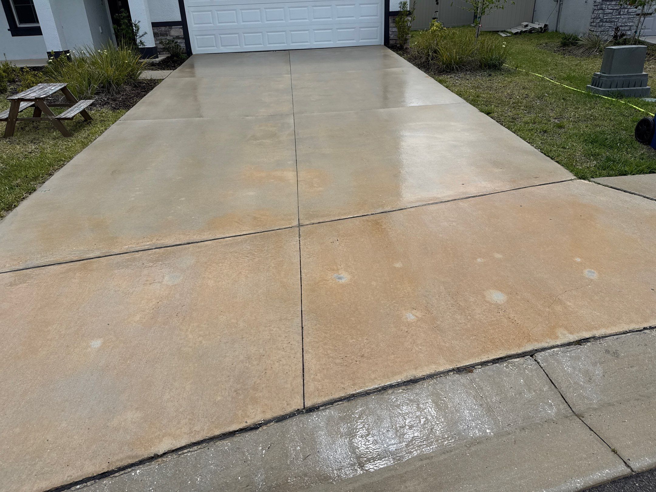 Full Exterior Concrete and Detail Cleaning – Silverstone North, Palmetto, FL by Sunshine AquaWash