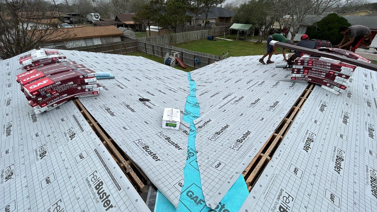 Residential Roofing Installation using GAF Natural Shadow by Lighthouse Roofing