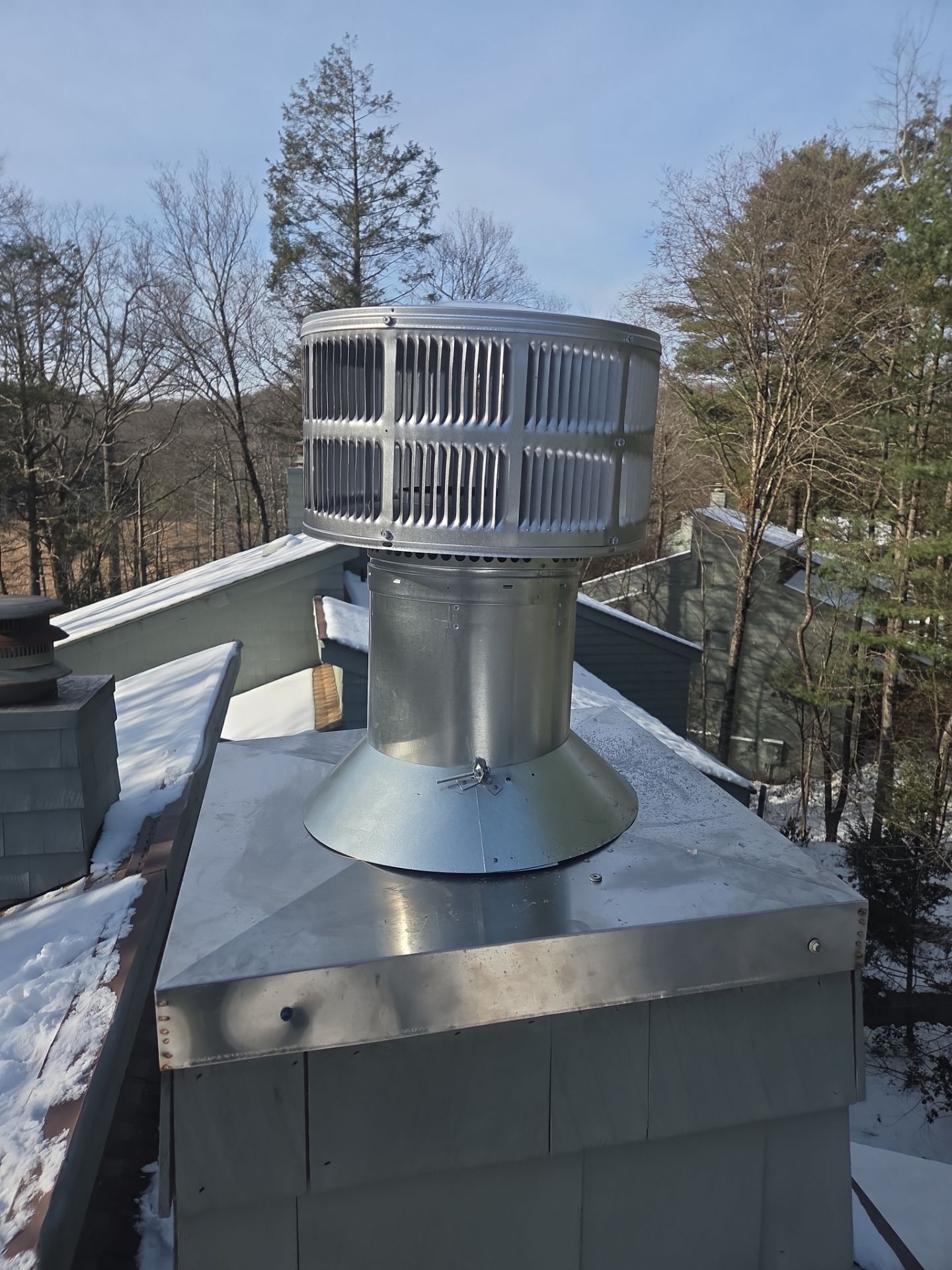 New Fireplace by Neighborhood Chimney Services 