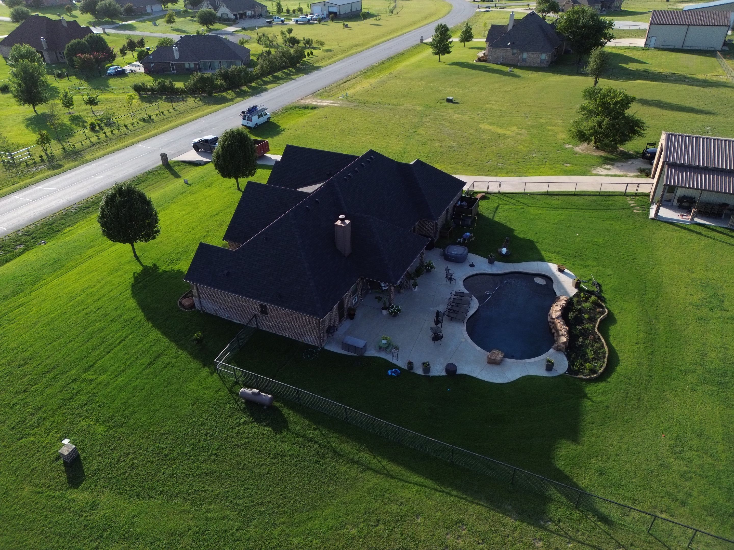 Project in Azle by Lonestar Roofing and Restoration LLC.