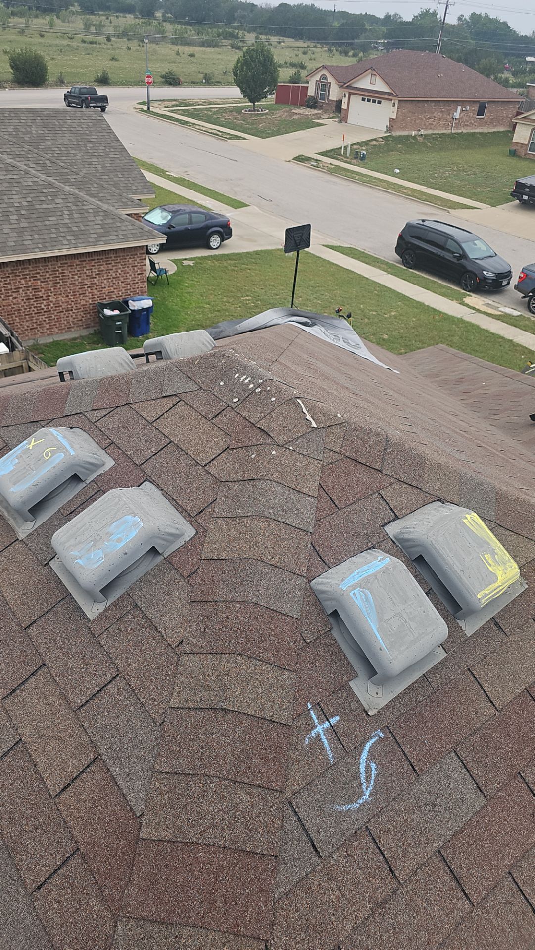 Residential Roof Replacement using GAF - Natural Shadow - Weathered Wood by Action Exteriors Austin