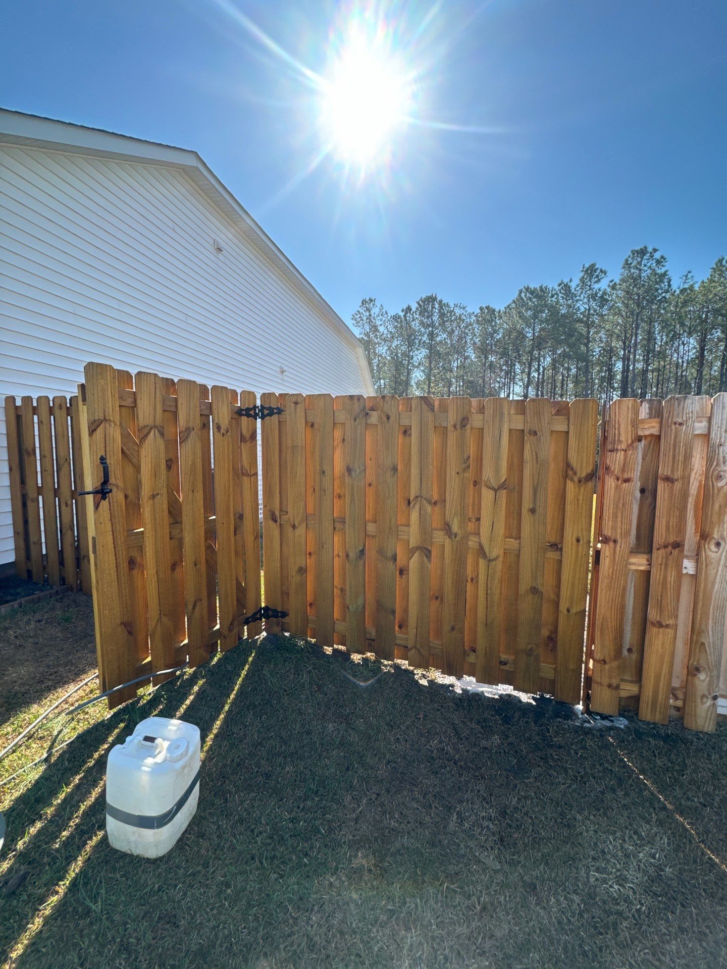 Fence using Wood Sealant by DuraSeal