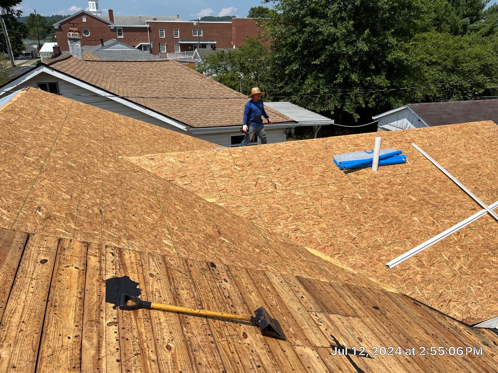 Residential Roofing Installation using Certainteed Landmark Pro Shingles by Fahey Roofing + Contracting