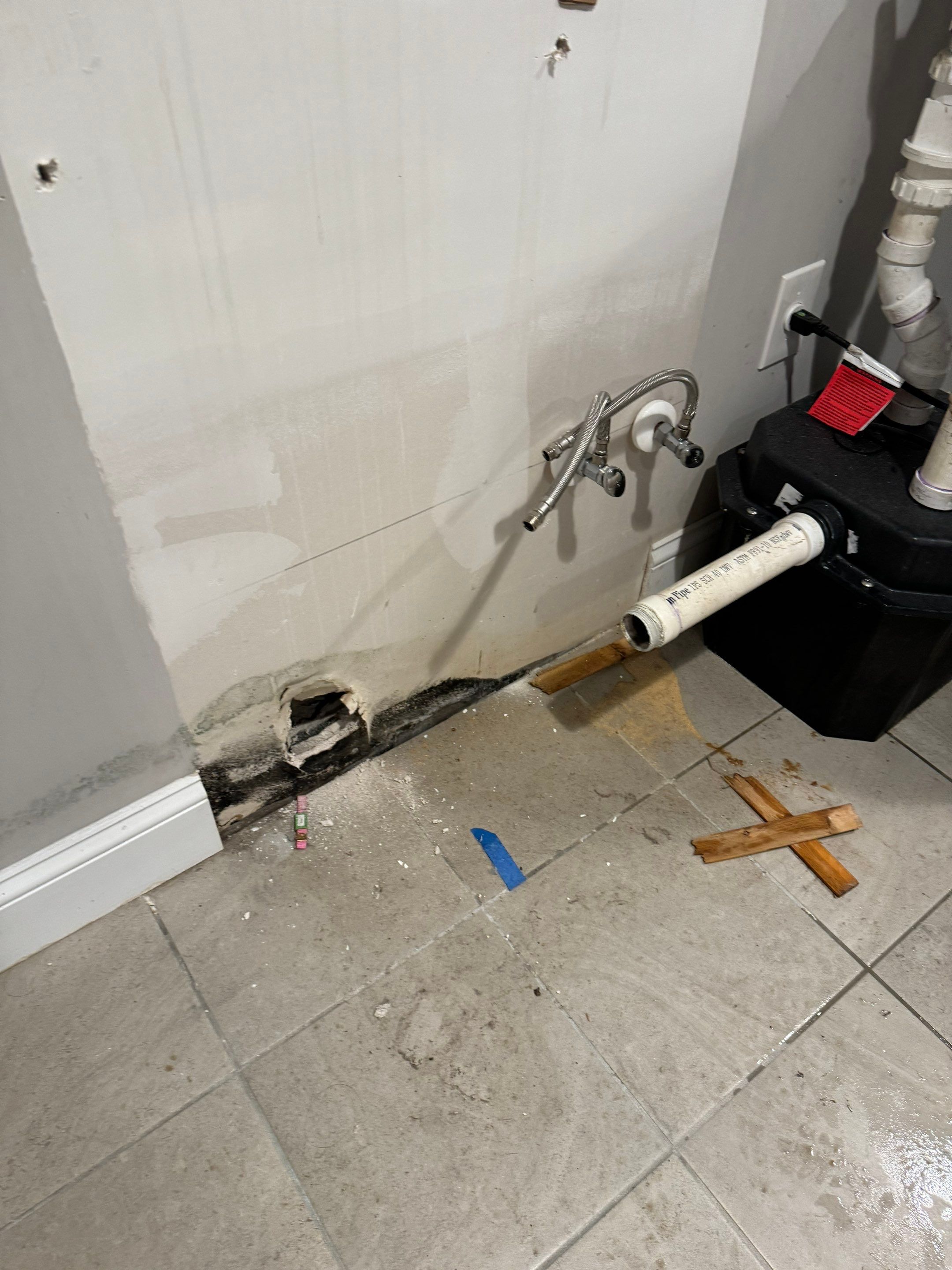 Interior French Drain Livingston NJ by Pure Service Pro, LLC 