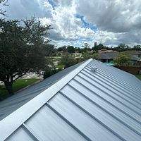 24ga 1.5" Mechanical Seam Mill Finish by Total Roofing System The Metal Roof Experts