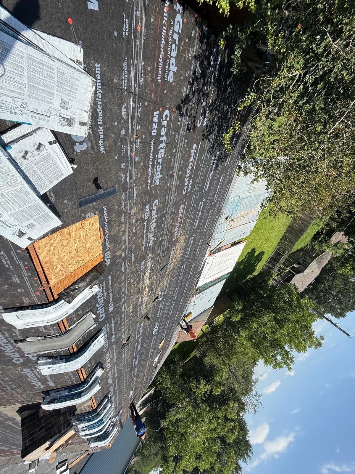 Project in Spring by Roofing Technologies Unlimited