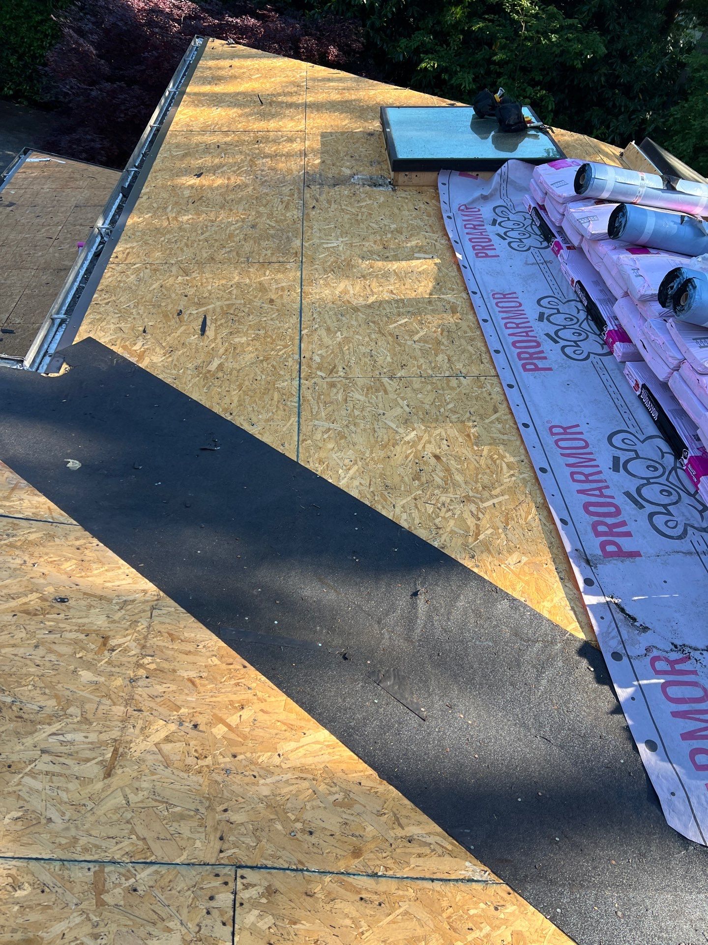 Residential Roofing Installation using GAF HDZ Shingles by Roofing Formula LLC