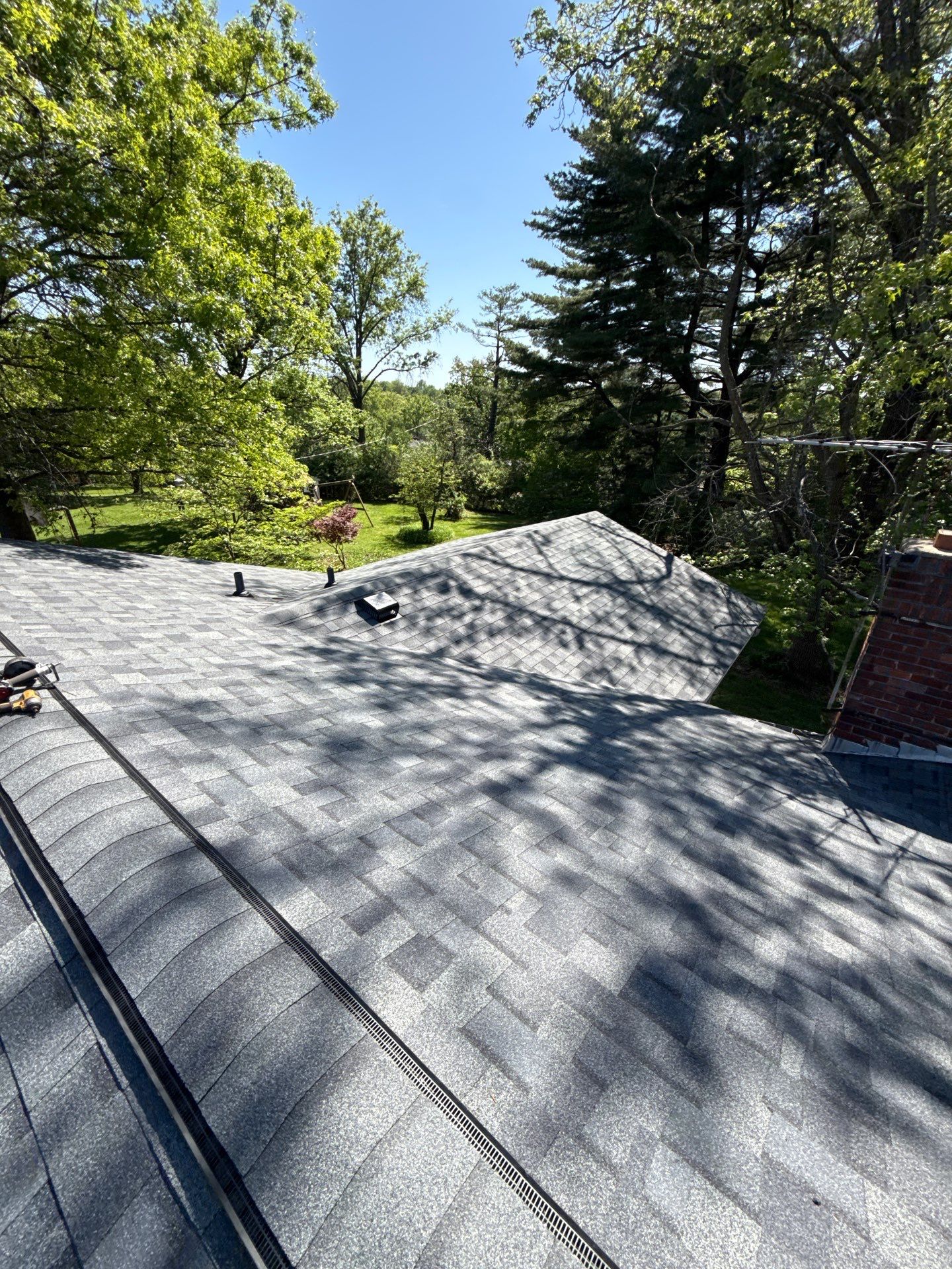 Architectural Shingle Roof Installation and Decking Replacement in Chesterfield by Acute Roofing And Exteriors 