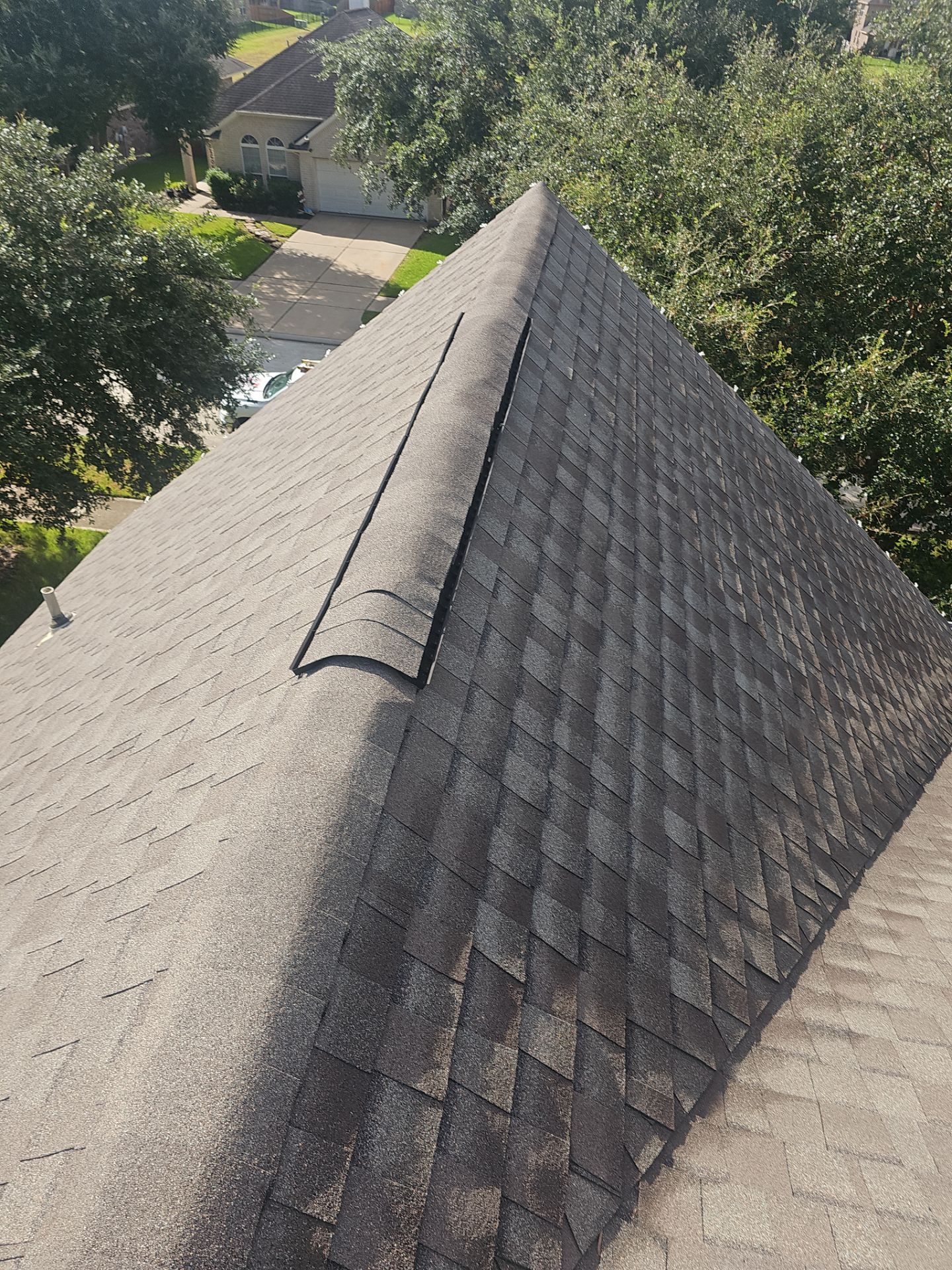 Hail Damage using Owen's Corning Duration (Lifetime) Shingles by Roof Repair Company