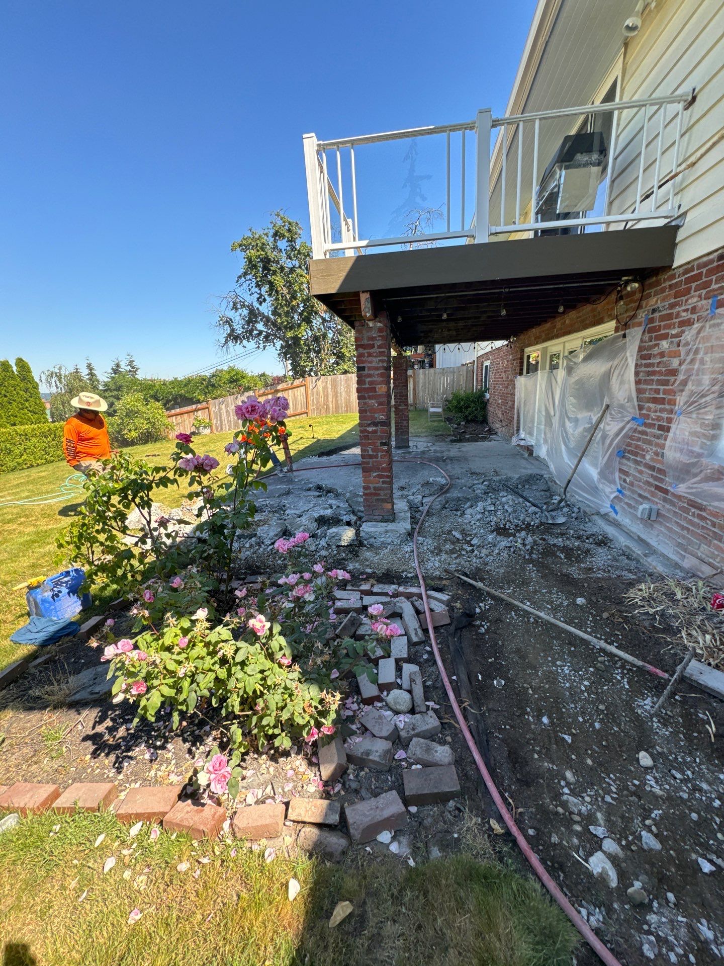 Susan | Concrete Patio by Jireh Asphalt & Concrete Inc 