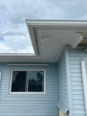White Soffit and Fascia Upgrade in Longboat Key FL