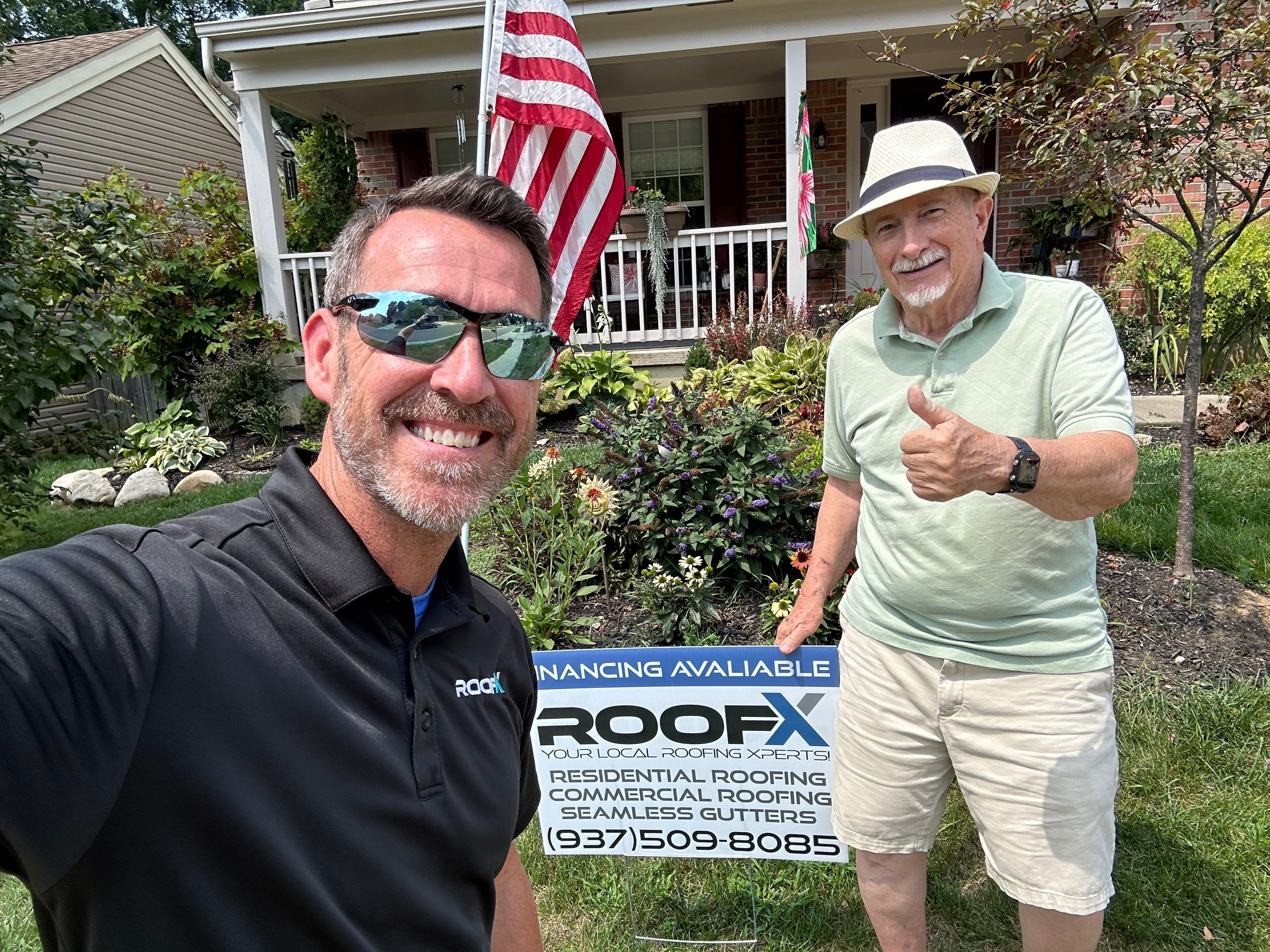 Residential Roofing Installation using Timberline HDZ Shingles - Hickory by RoofX 