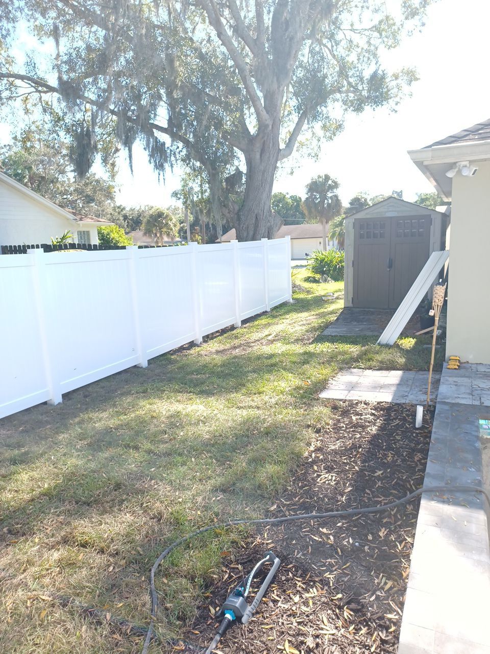 Venice, FL 6 ft. Tall White Vinyl Privacy Fence  by Asap fence and gates, LLC