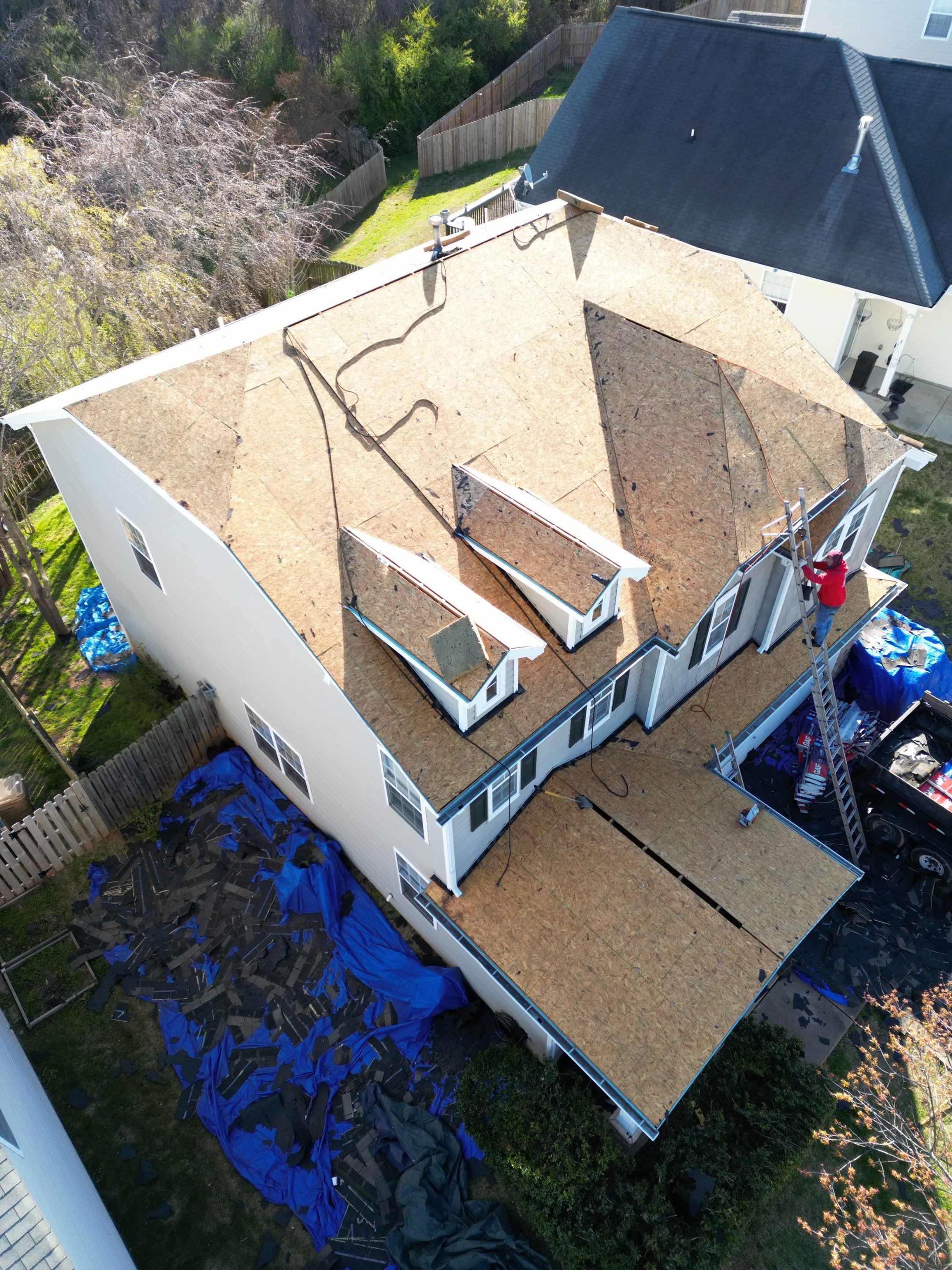 Roof Replacement - GAF Timberline HDZ Weathered Wood  by Pro Performance Roofing