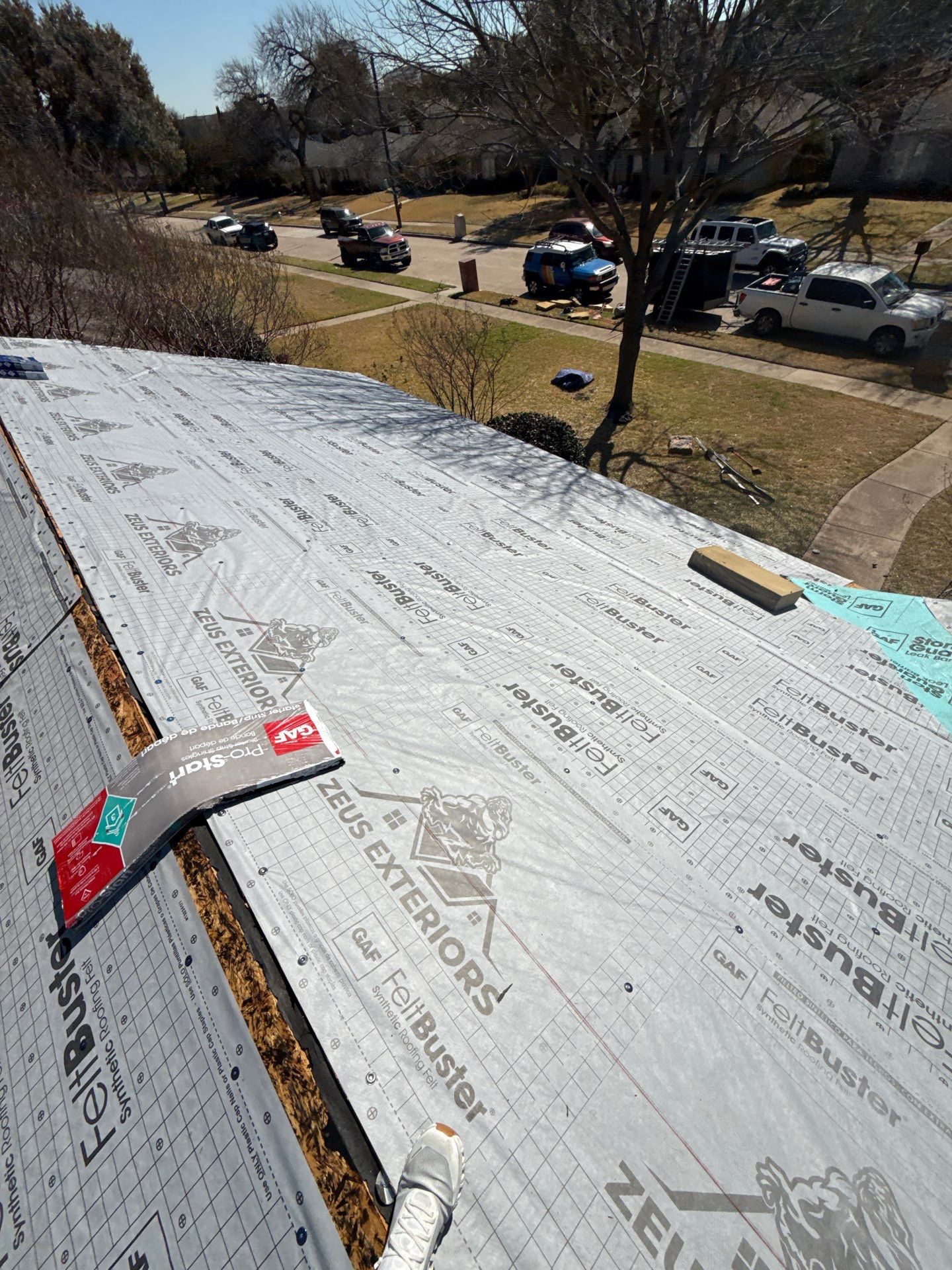 Project in Richardson by Zeus Exteriors