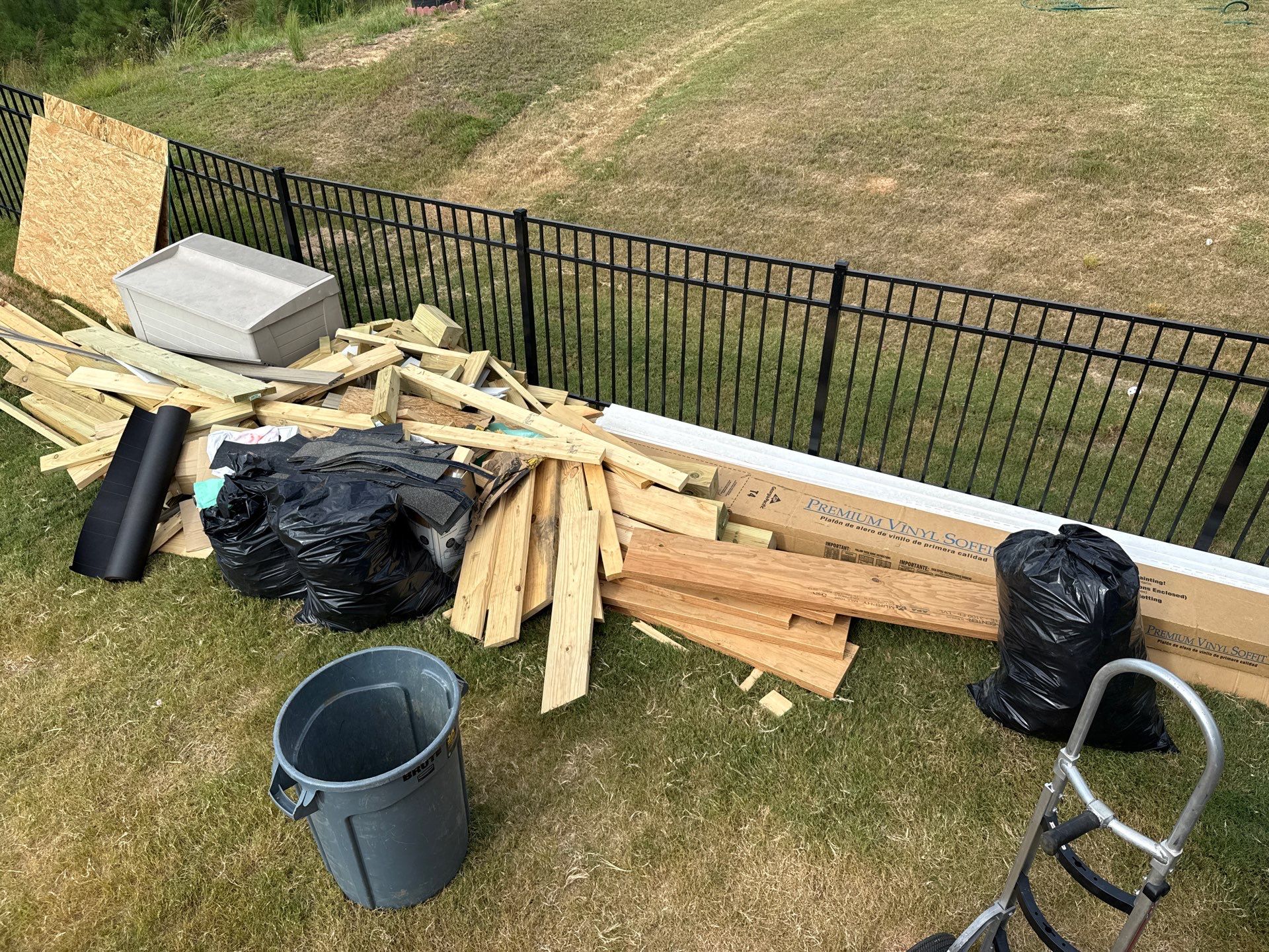 Project in Waxhaw by Badger Hauling