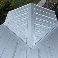 26ga 5V Crimp Mill Finish by Total Roofing System The Metal Roof Experts