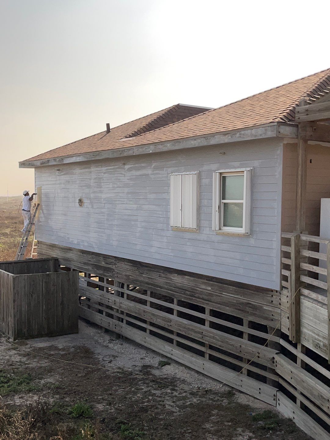 Padre Island National Seashore Malaquite Visitor Center Exterior remodel by Bayfront Roofing and Construction