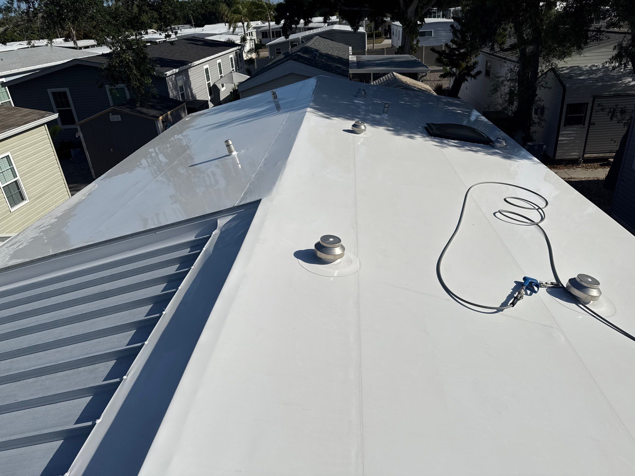 TPO Membrane & Metal Roof Cleaning in Fisherman’s Cove RV Park, Terra Ceia, FL | Sunshine AquaWash by Sunshine AquaWash