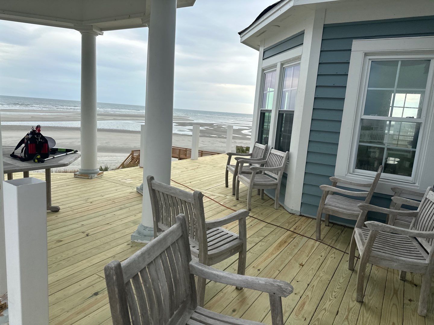 Weathered Deck using Wood Sealant by DuraSeal